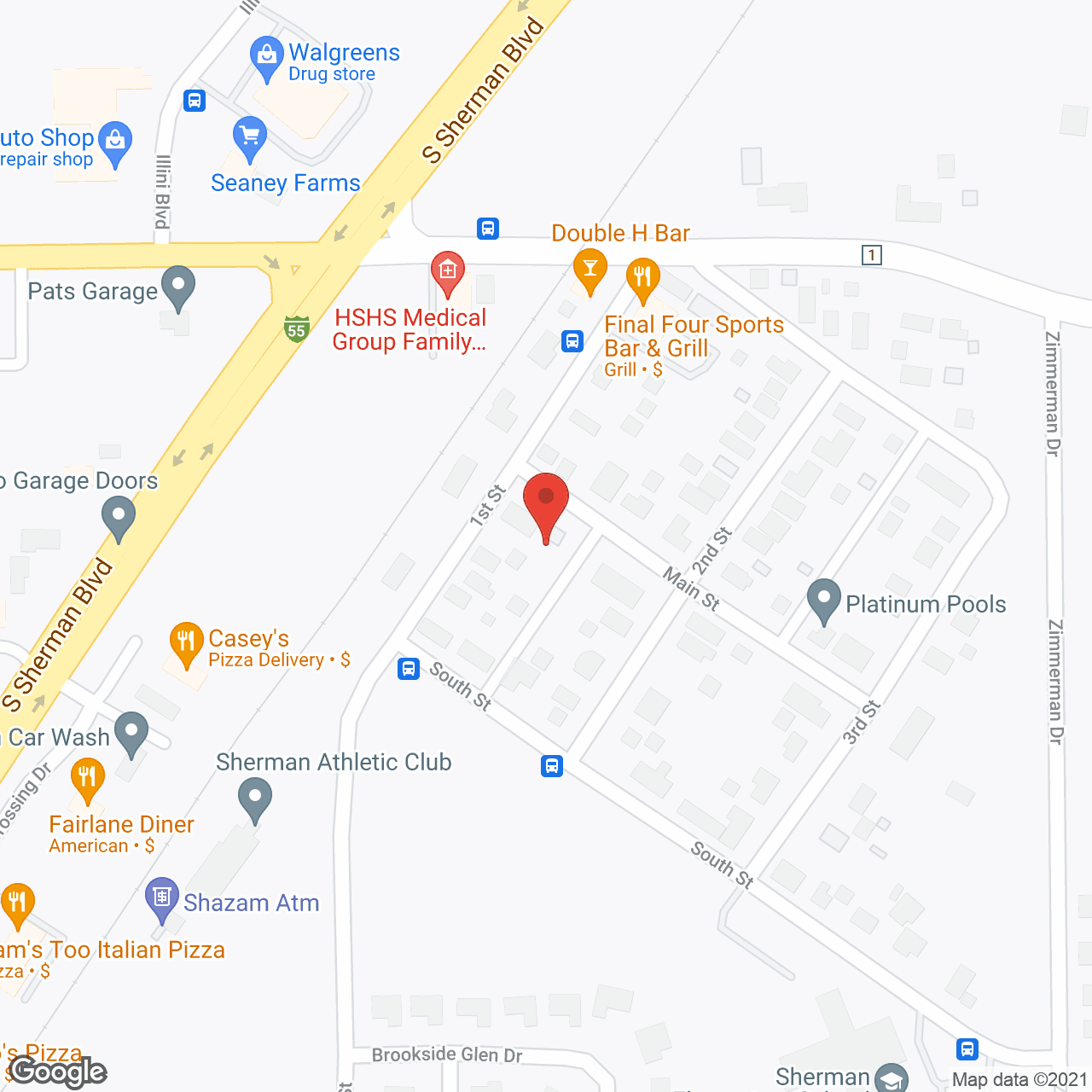 Villa Senior Care Community in google map