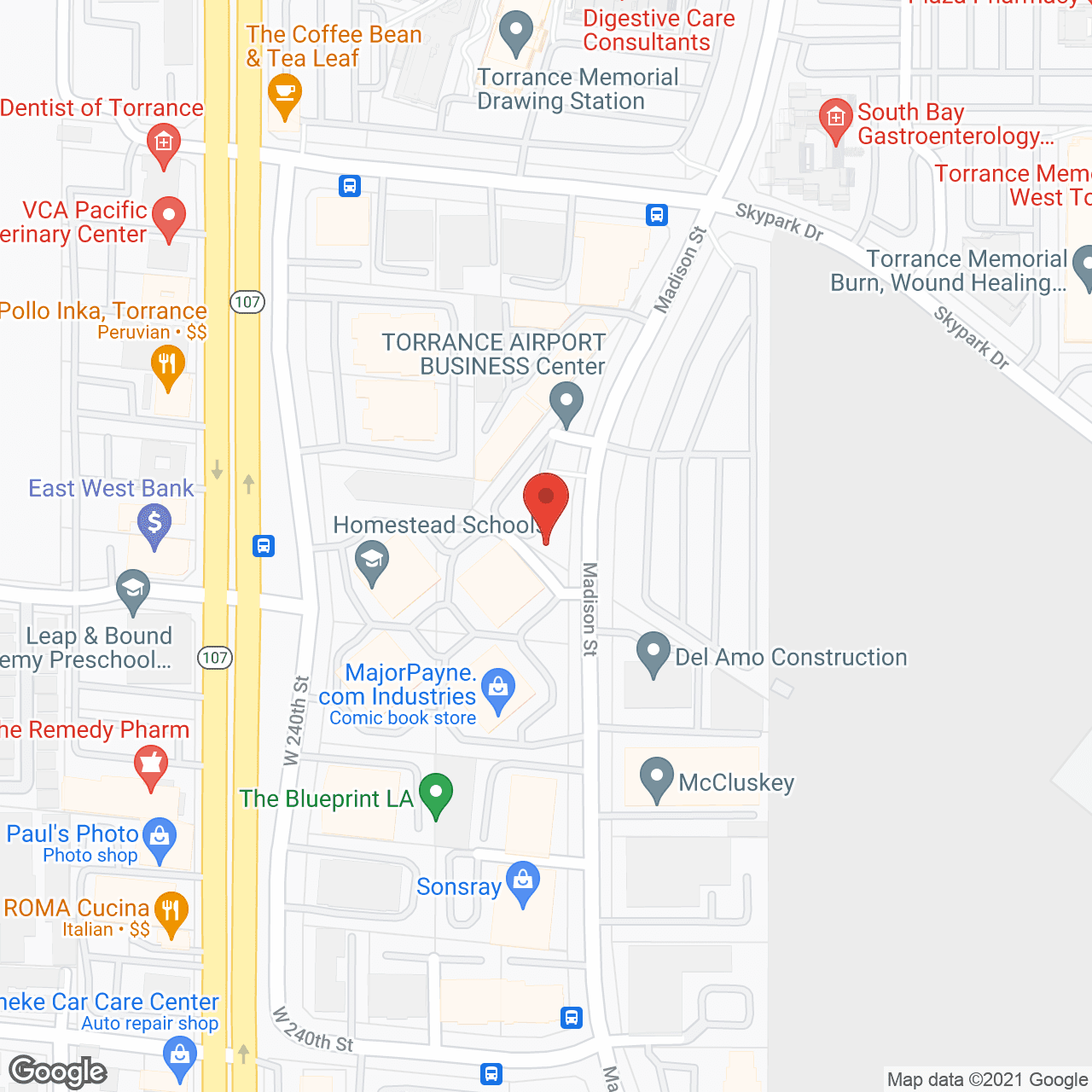 A Place at Home - Los Angeles, CA in google map