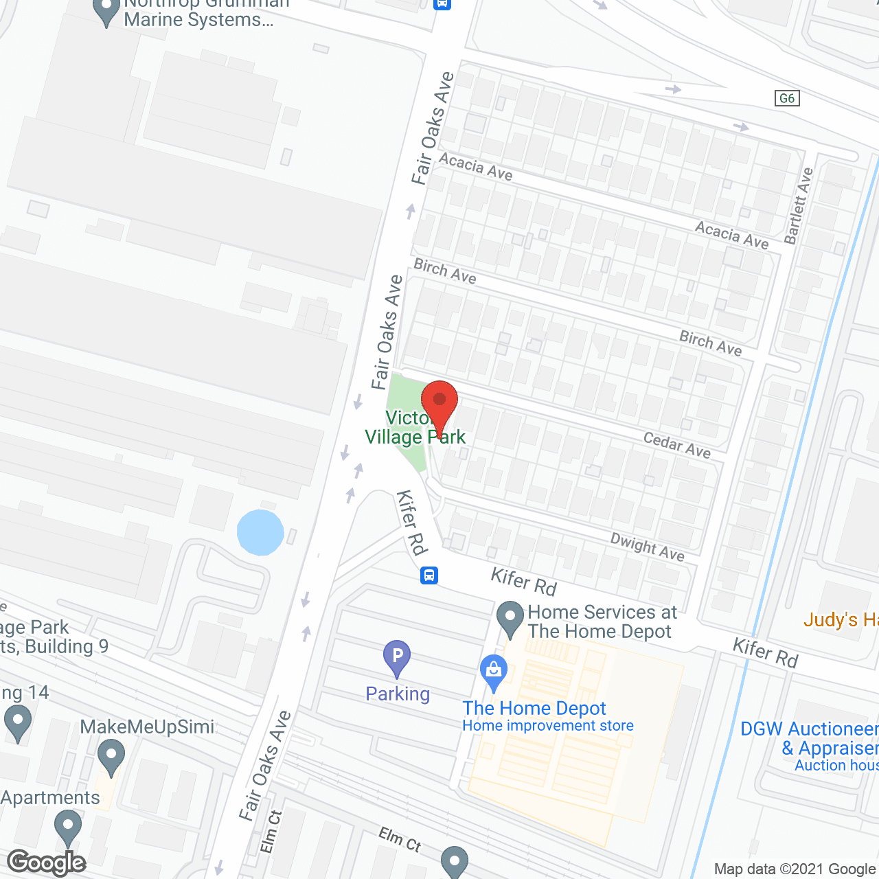 AccentCare of Sunnyvale in google map