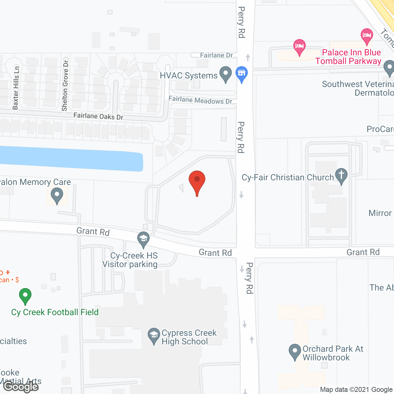 North Houston Transitional Care in google map