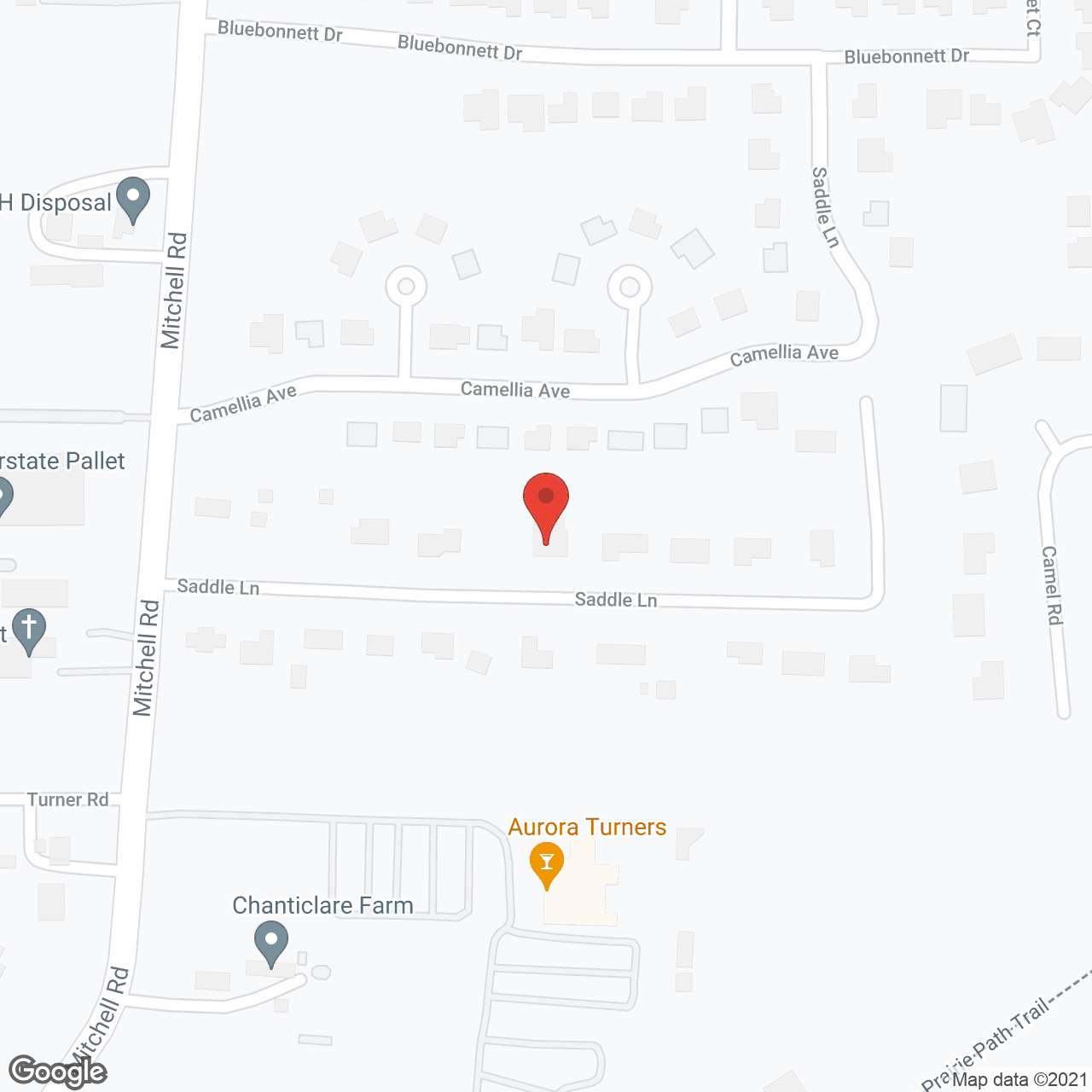 Fox Valley Senior Home in google map
