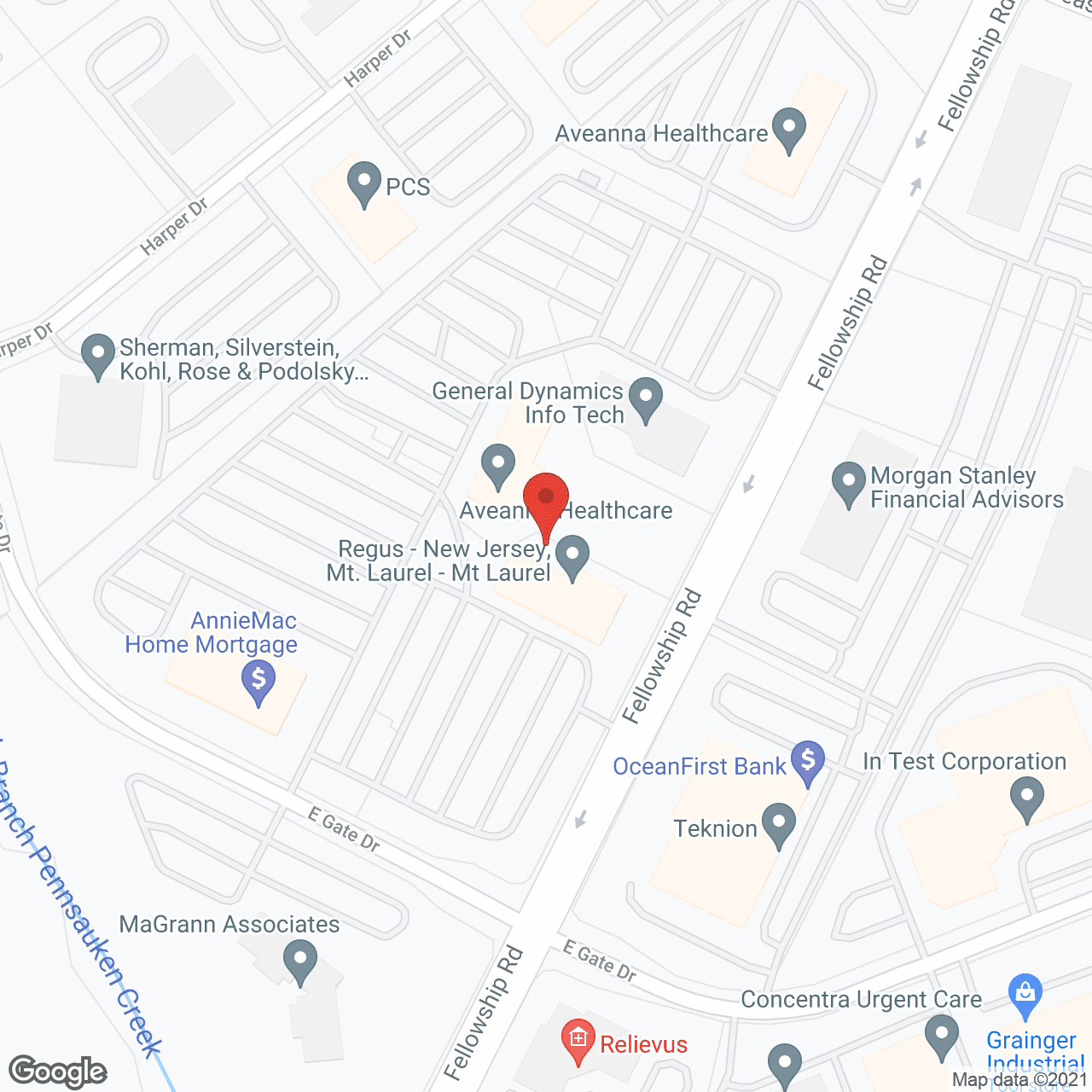 Peace of Mind Home Health Agency in google map