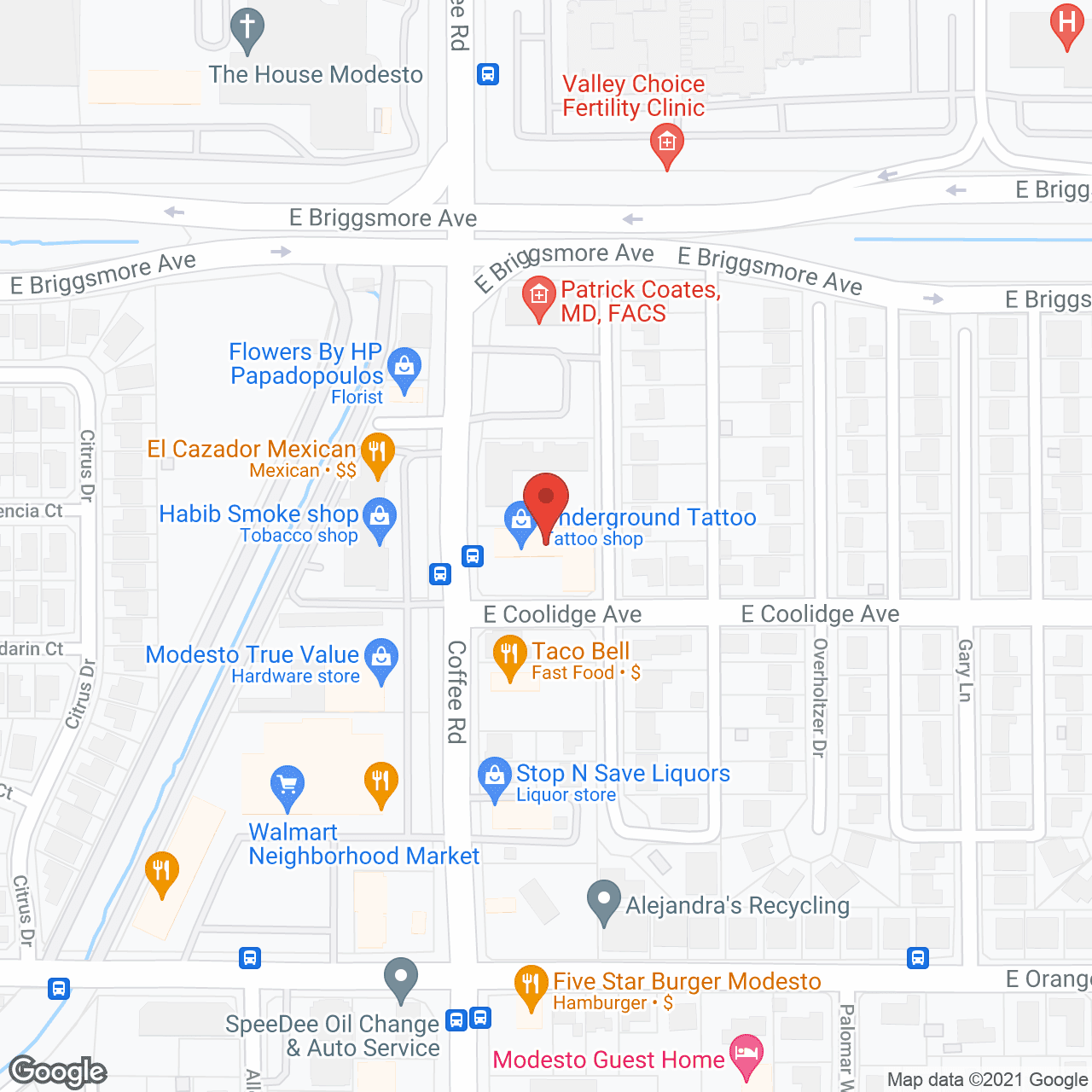 Valley Home Care - Modesto in google map
