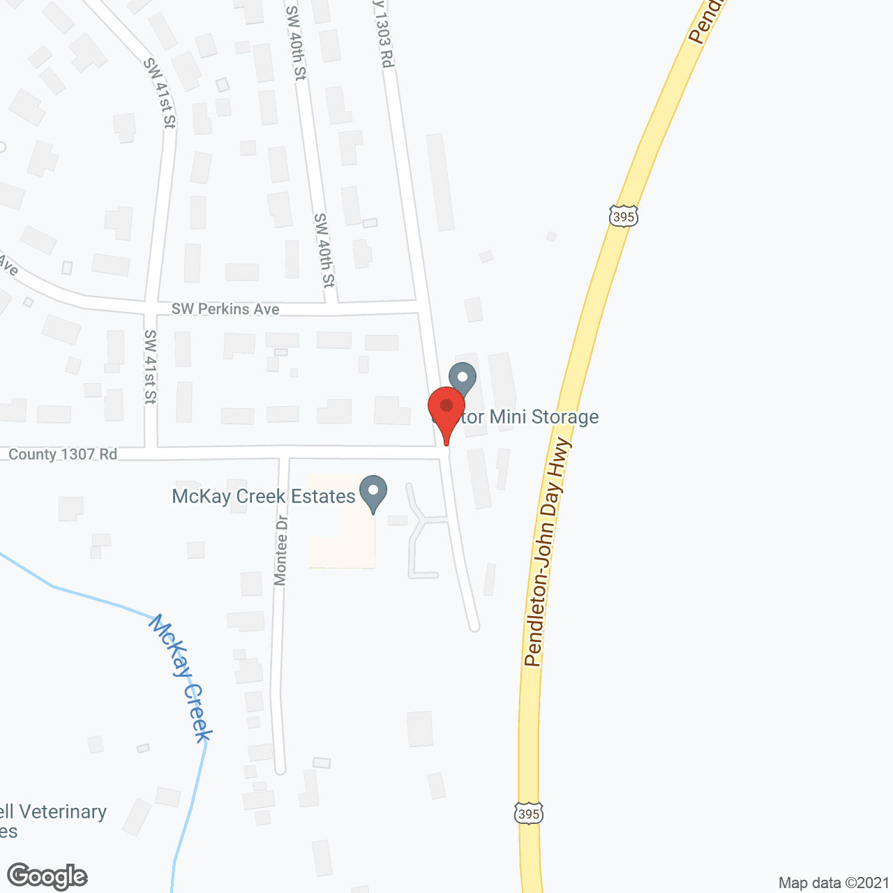 McKay Creek Estates in google map