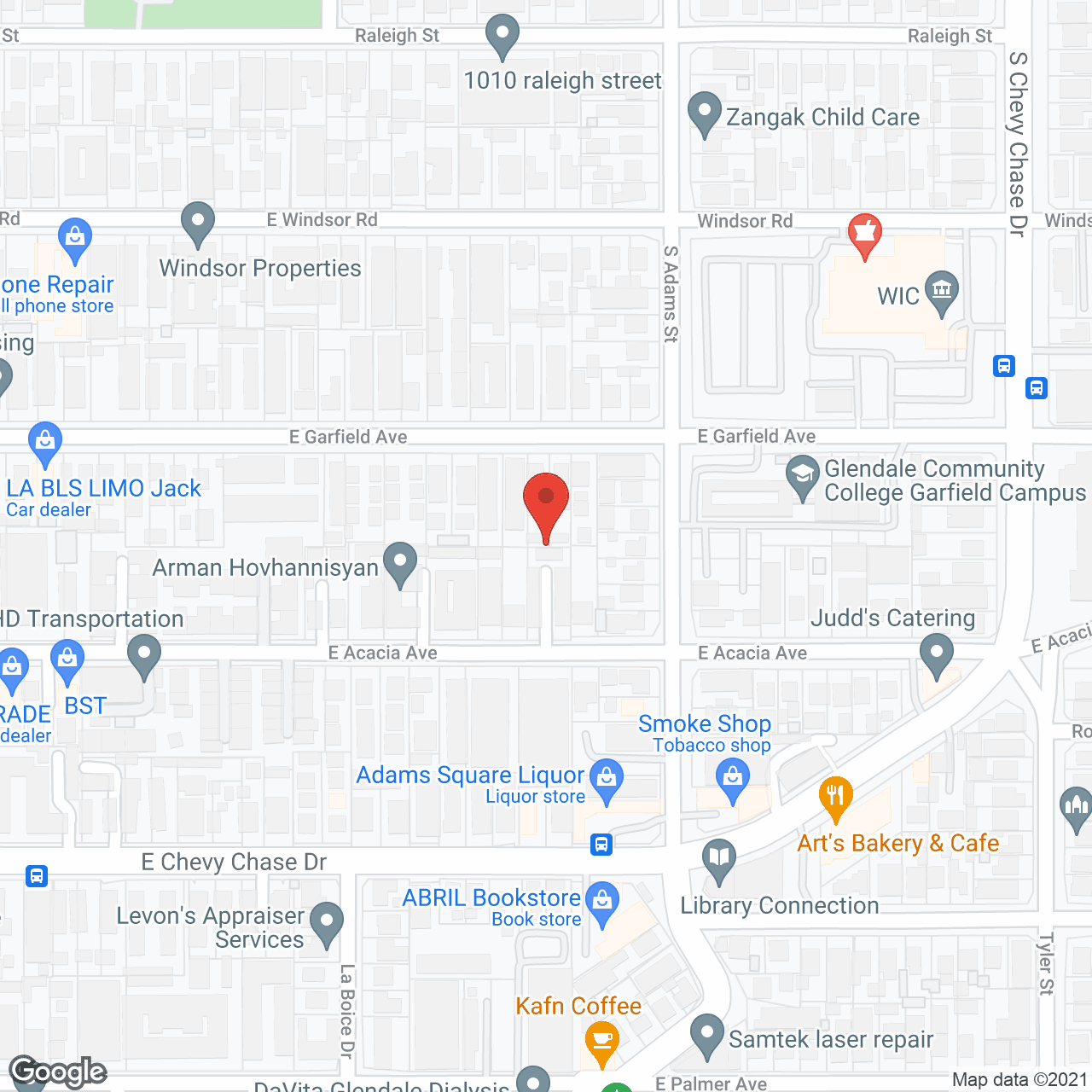 Grant Serenity Homes in google map
