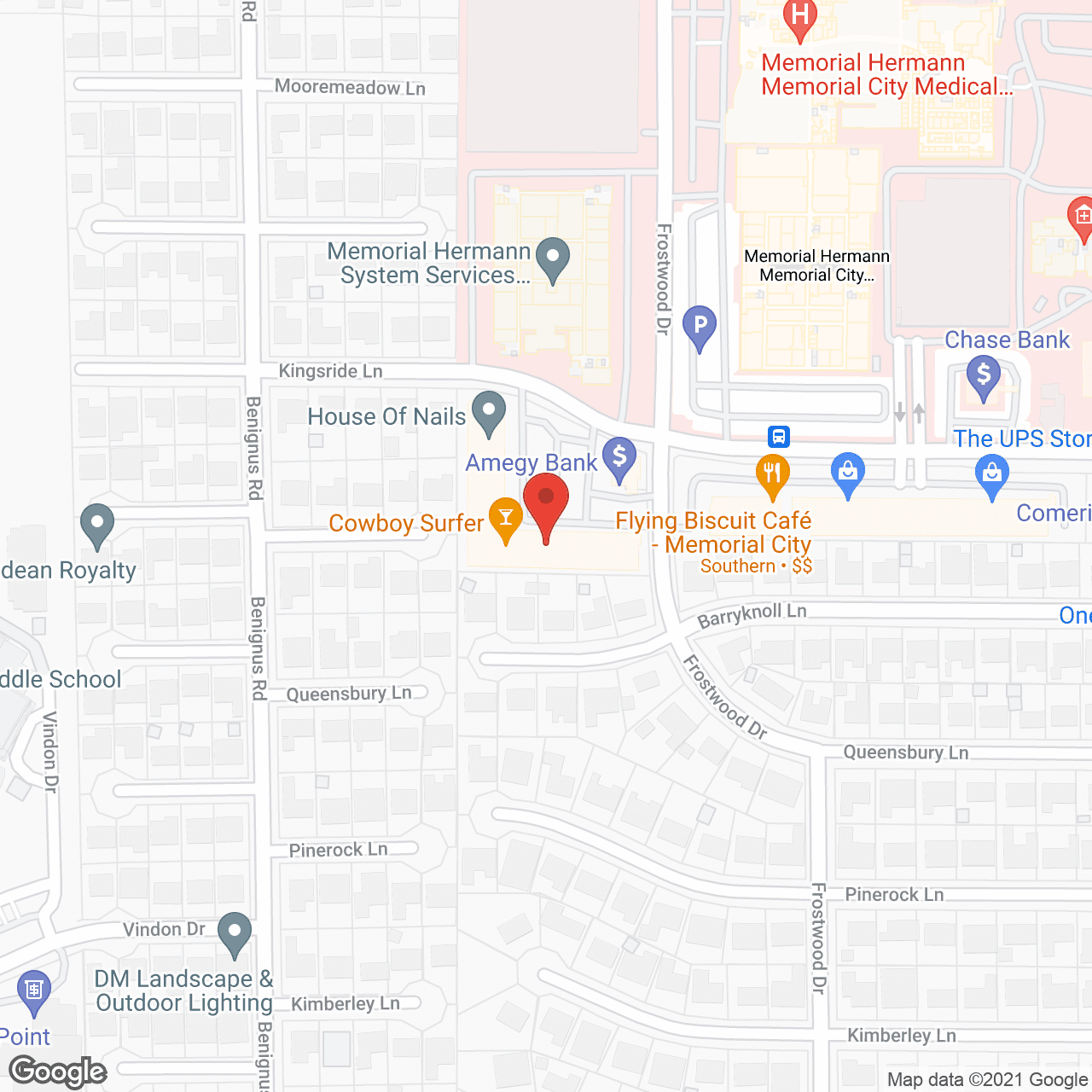 TheKey Northwest Houston in google map