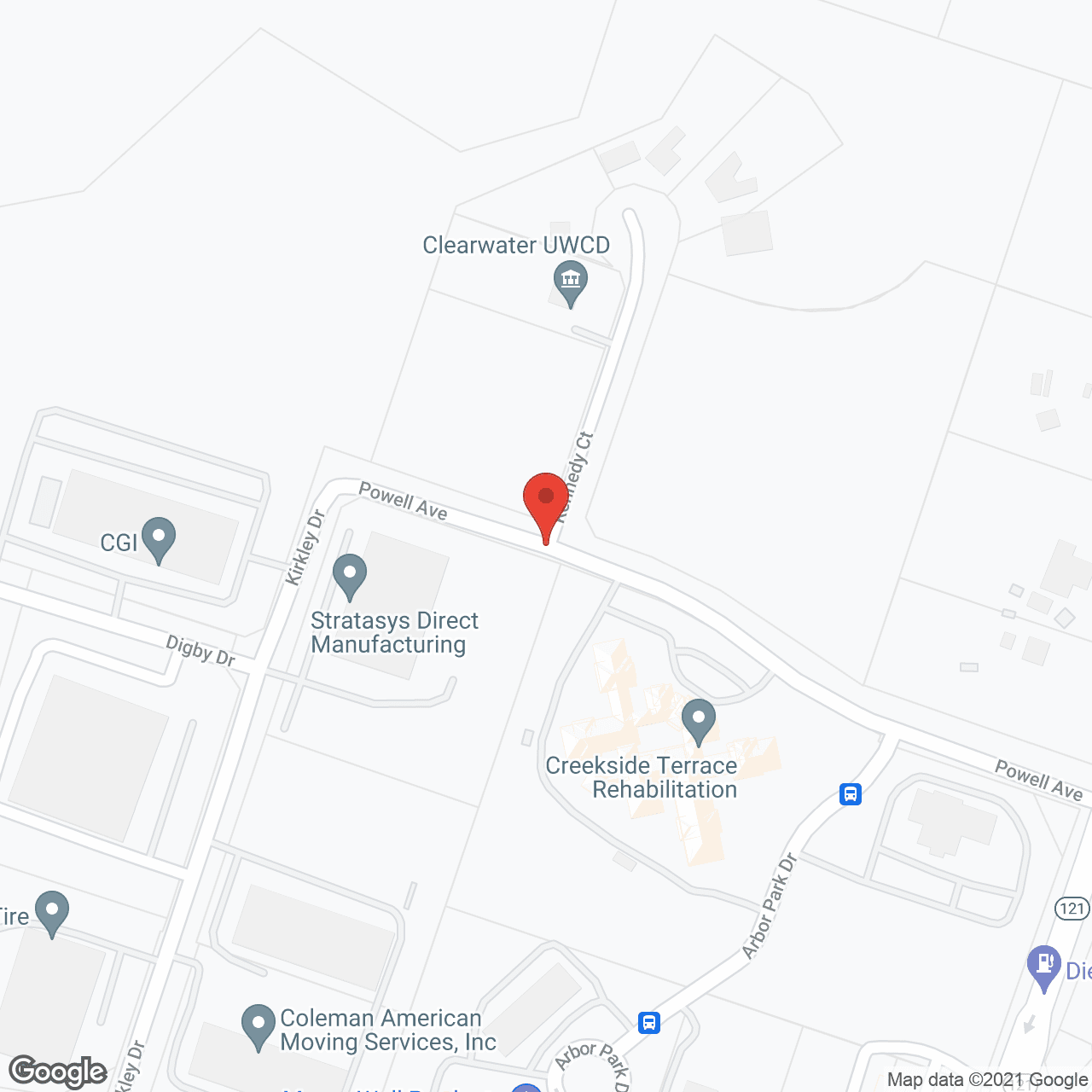 Fundamental - Creekside Terrace in google map