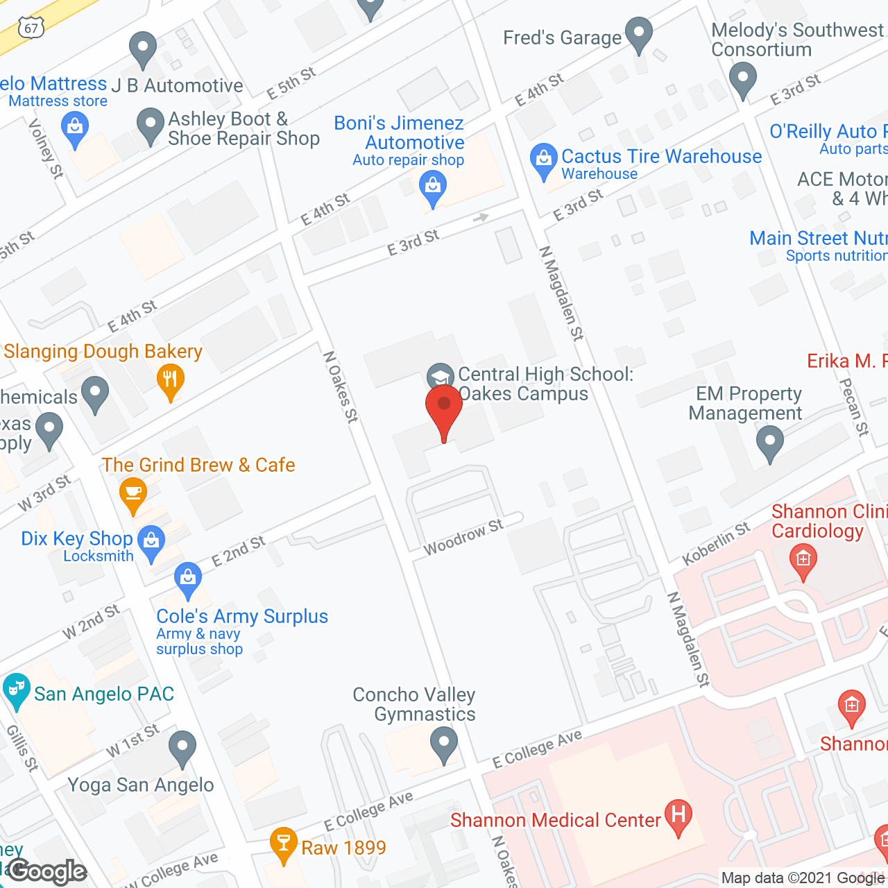 Baptist Retirement Community in google map