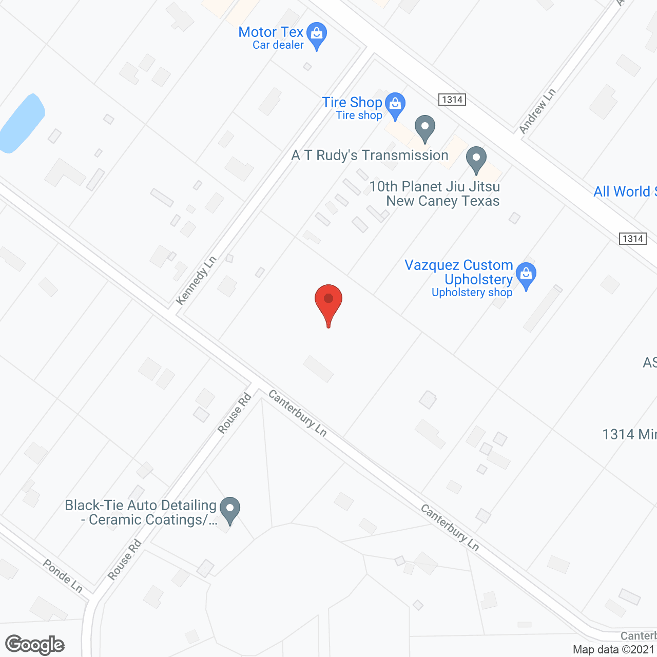 Plantation Assisted living B in google map