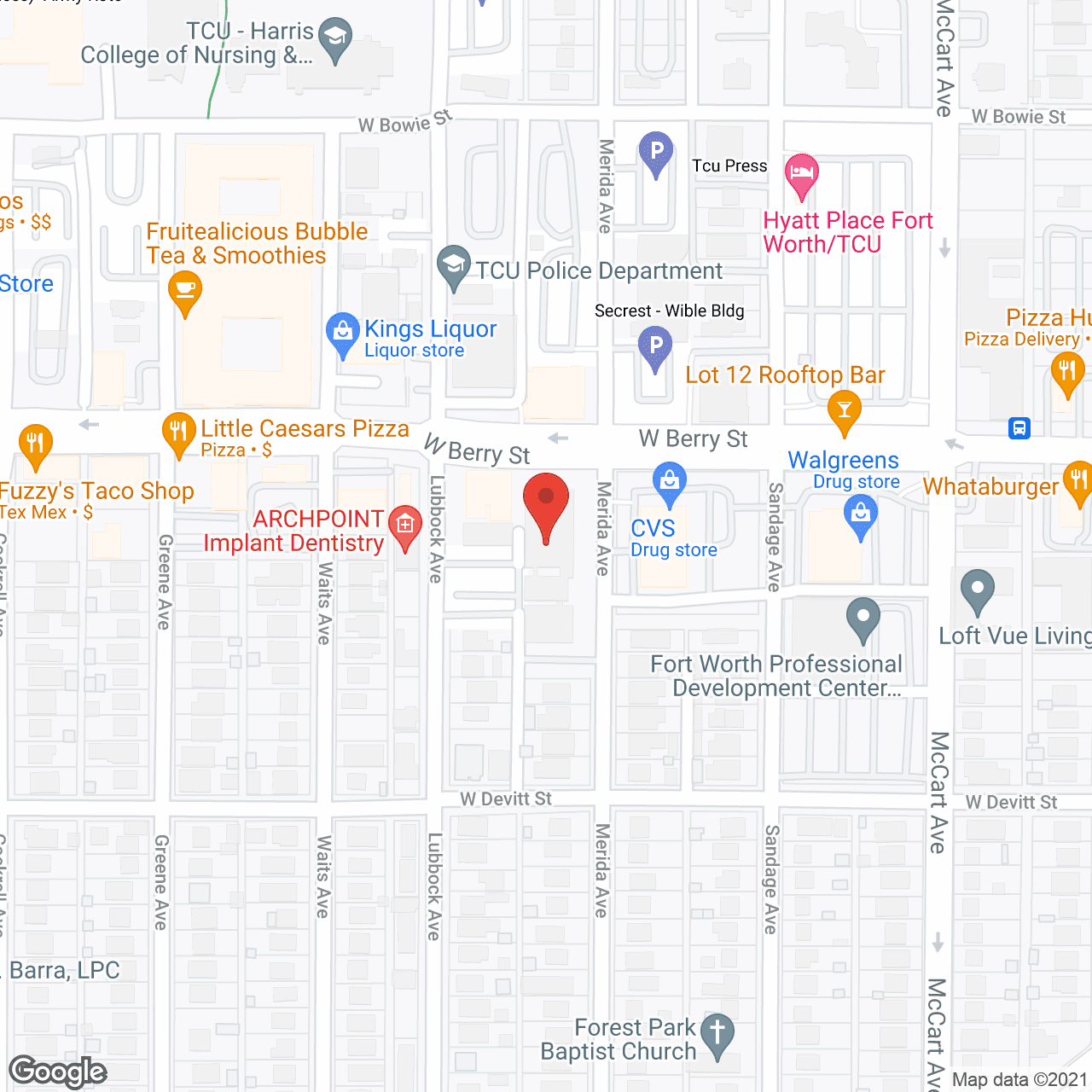 Assisted Services Inc in google map