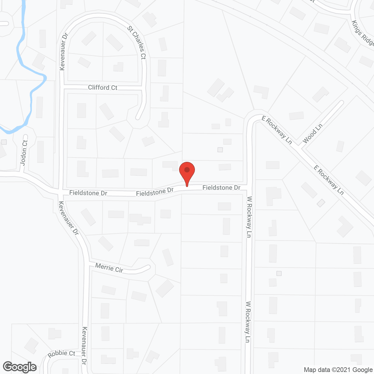 Robins Landing at Brookfield in google map