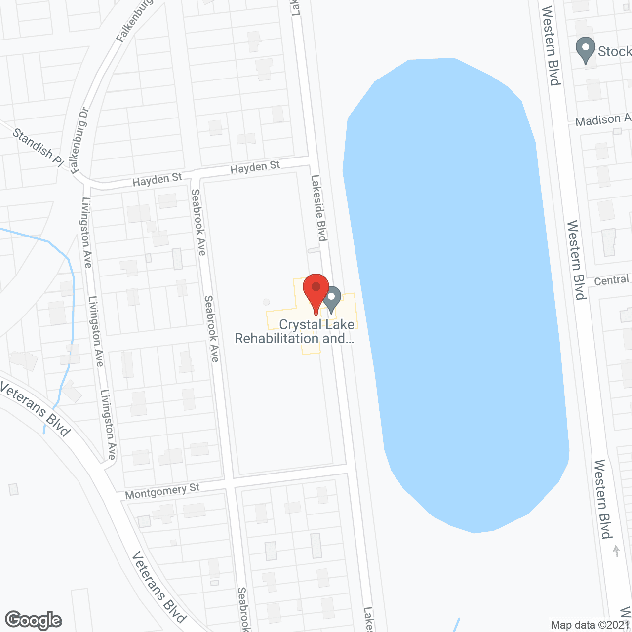 Crystal Lake Healthcare in google map