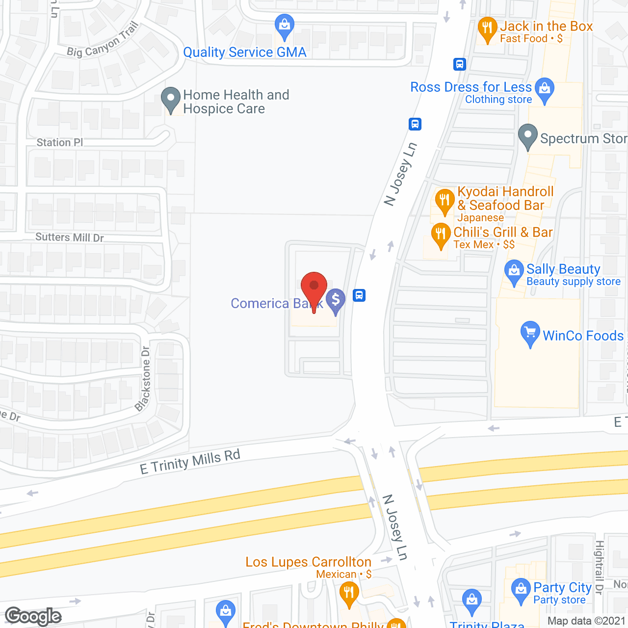 Loved Ones Honored Home Care in google map