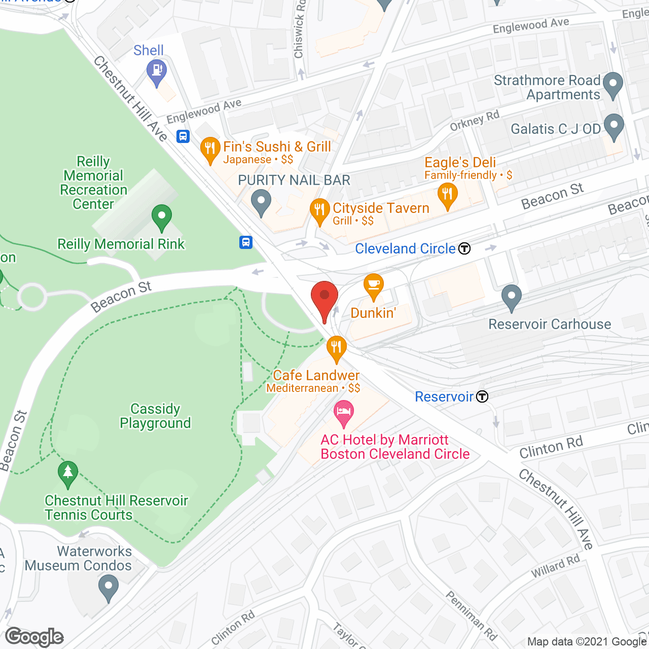 Waterstone at the Circle in google map