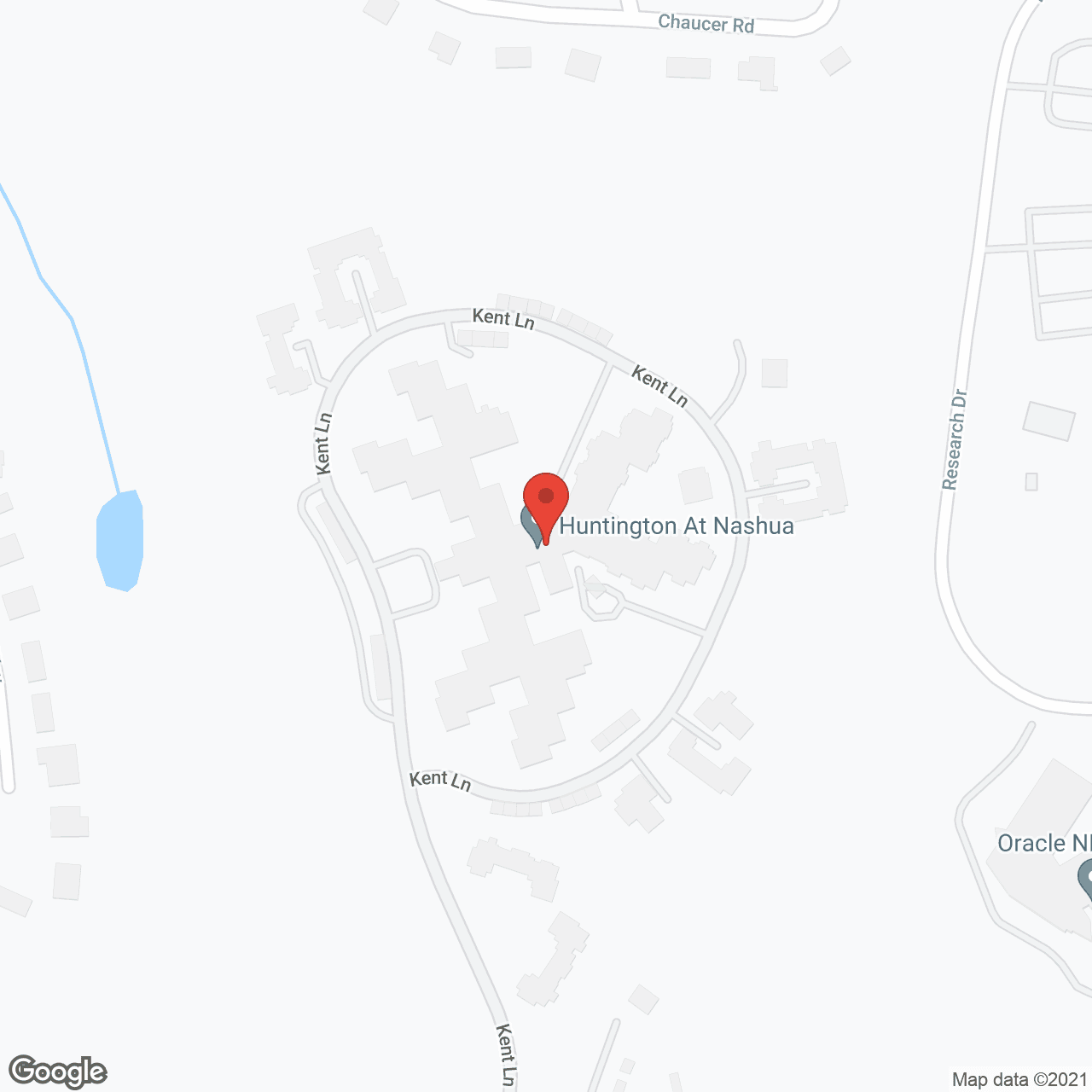 The Huntington at Nashua in google map