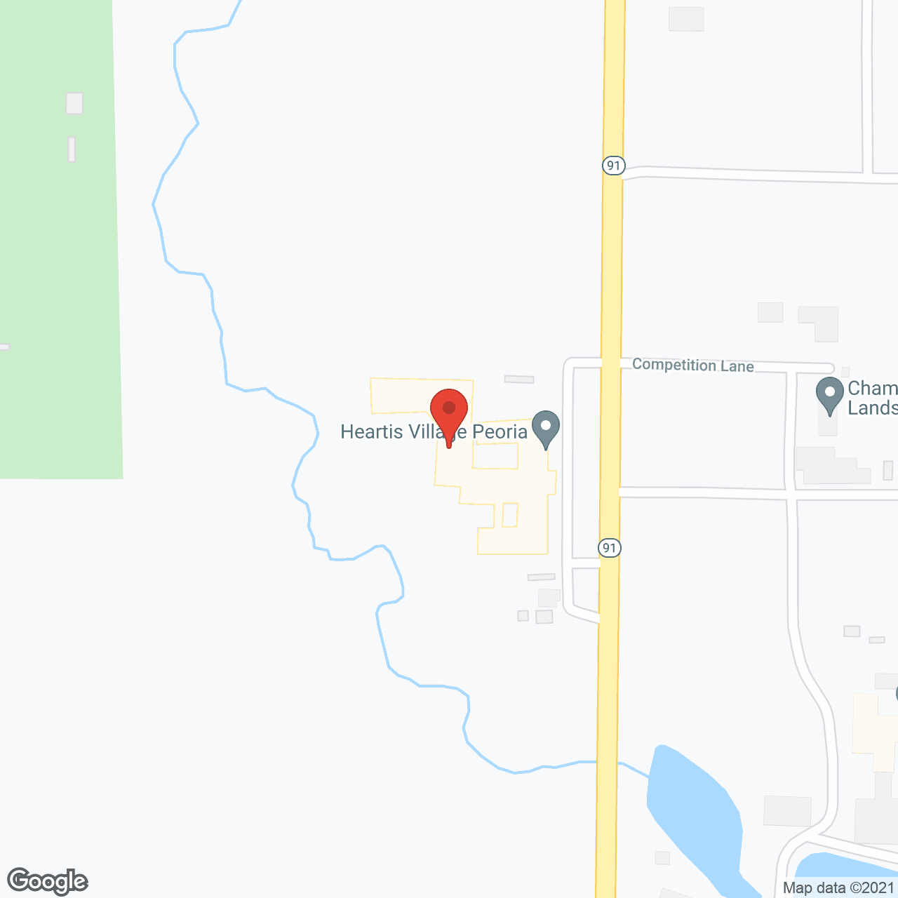 Heartis Village of Peoria in google map