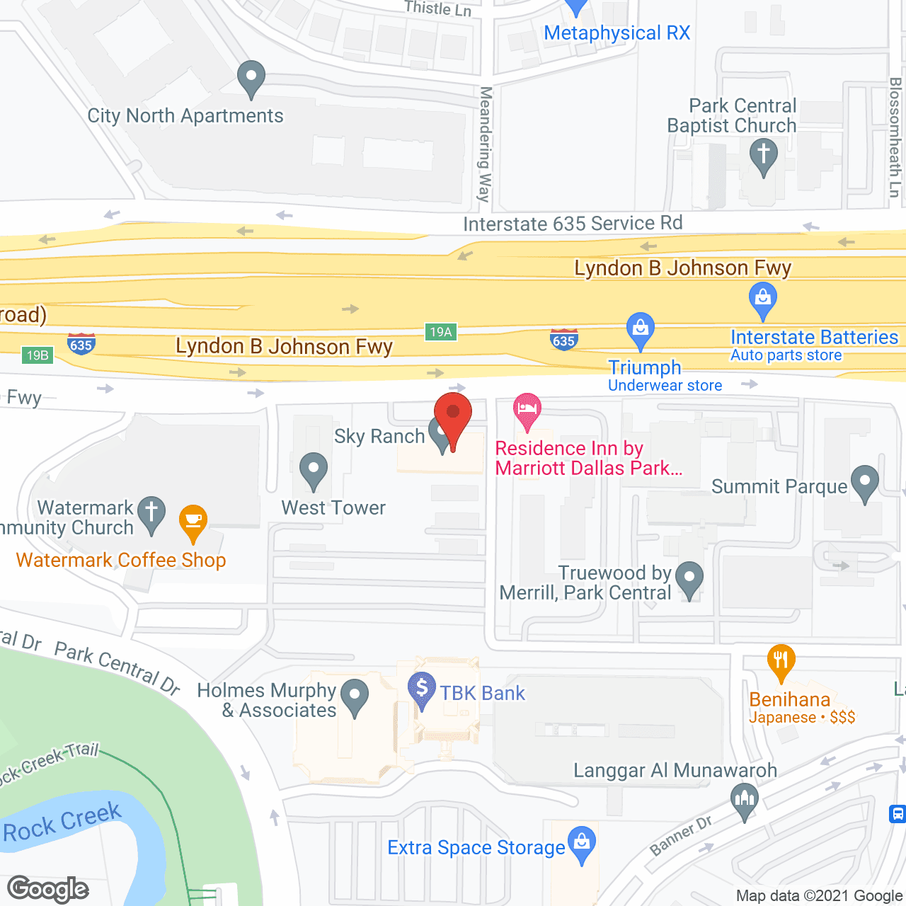 BrightStar Care University Park- NE Central in google map