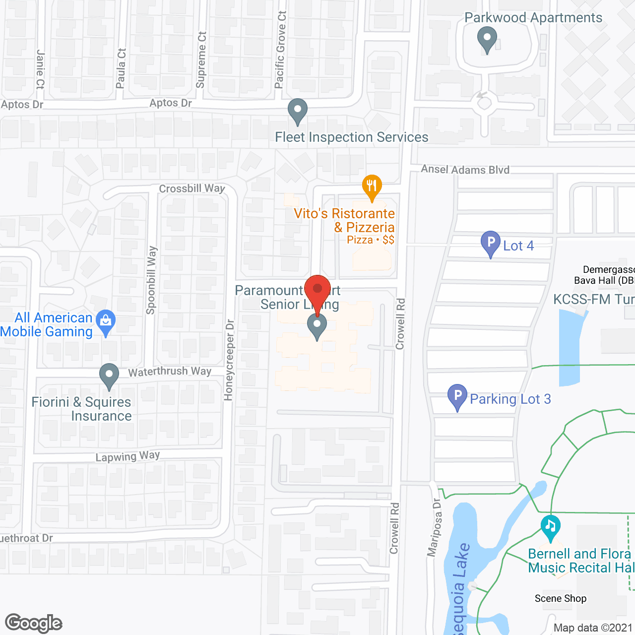 Paramount Court-DUPLICATE in google map