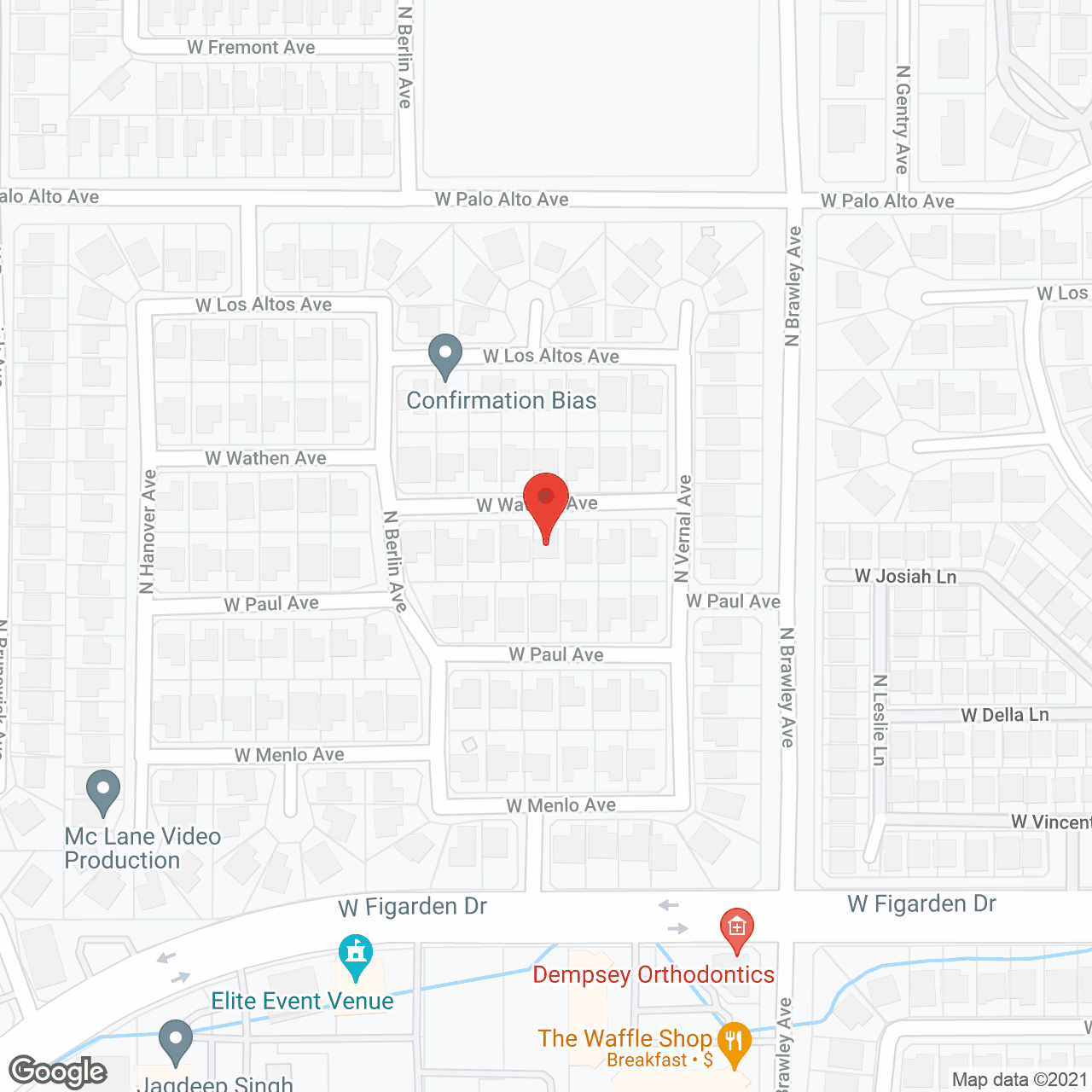 Nina's Home in google map