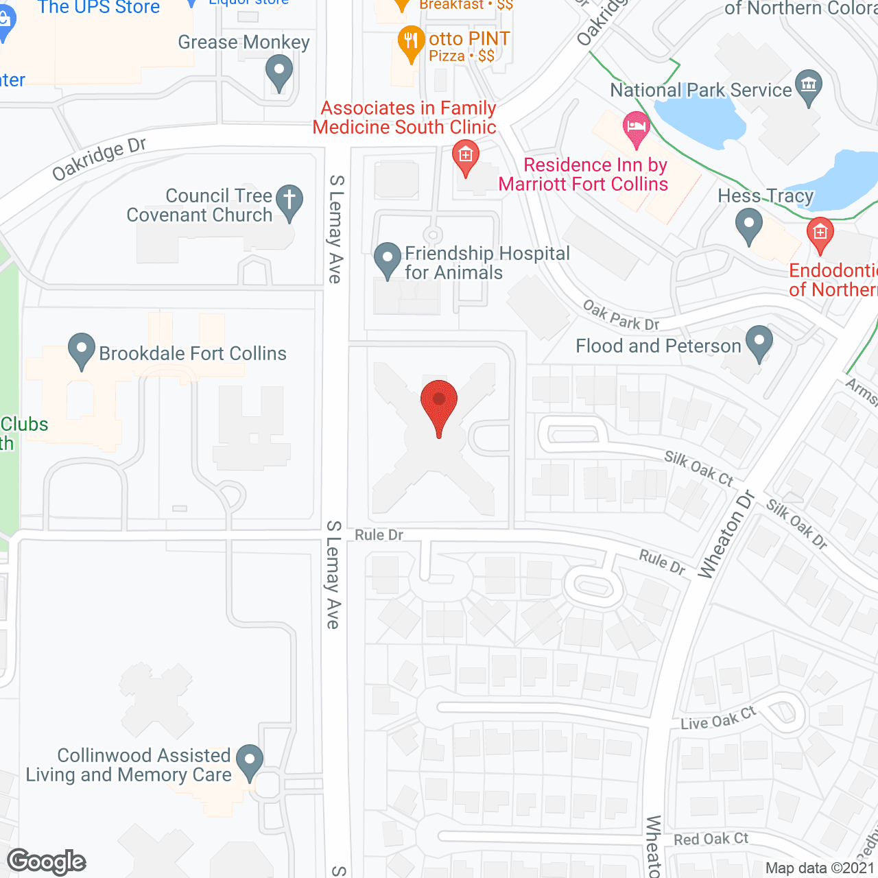 Lemay Avenue Health & Rehab Facility in google map