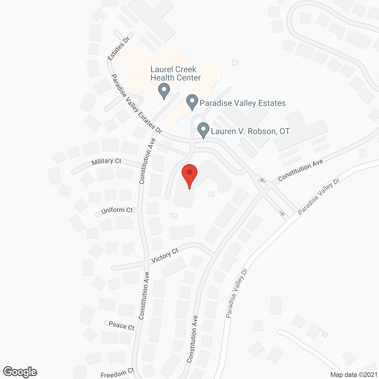 Quail Creek Assisted Living in google map