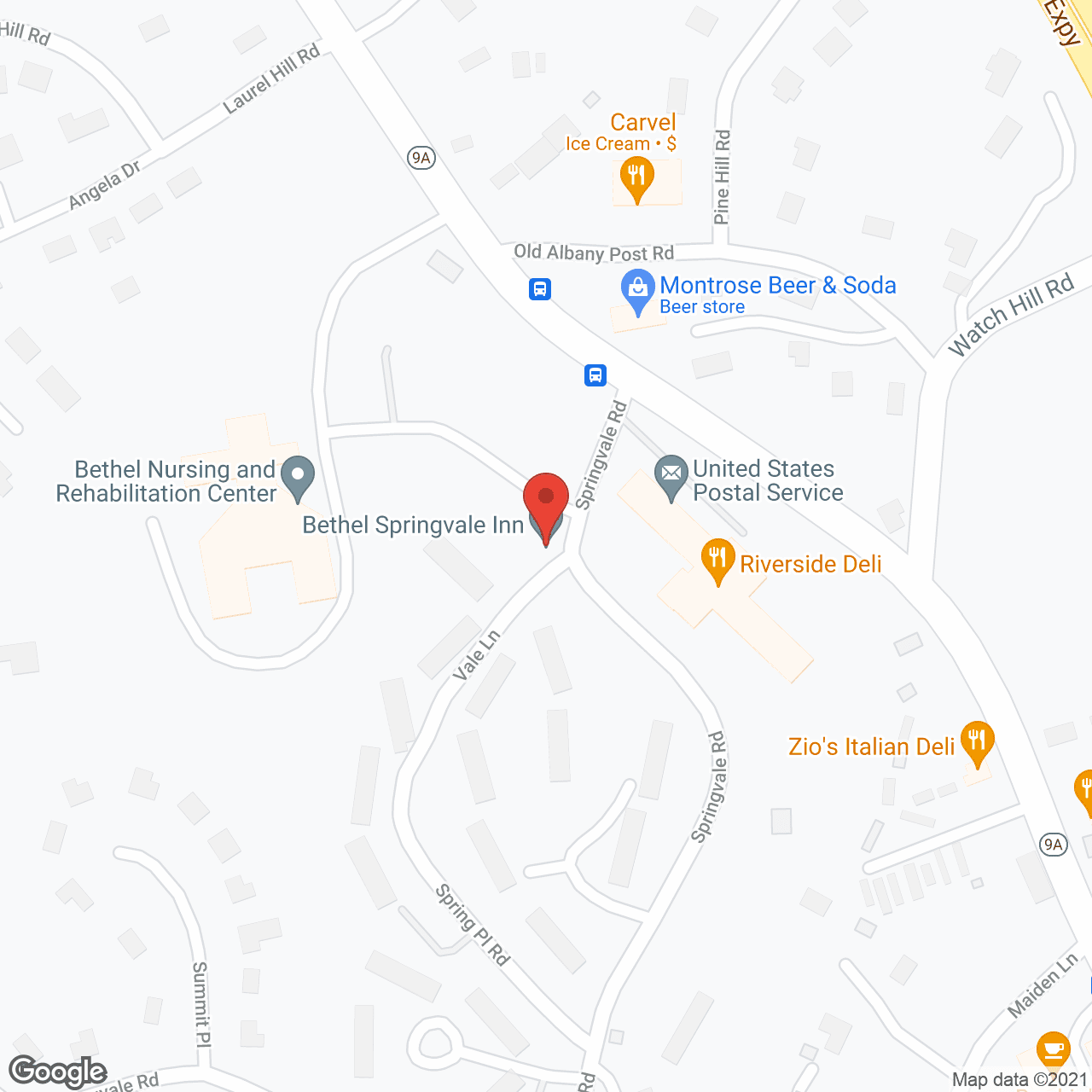The Bethel Springvale Inn in google map