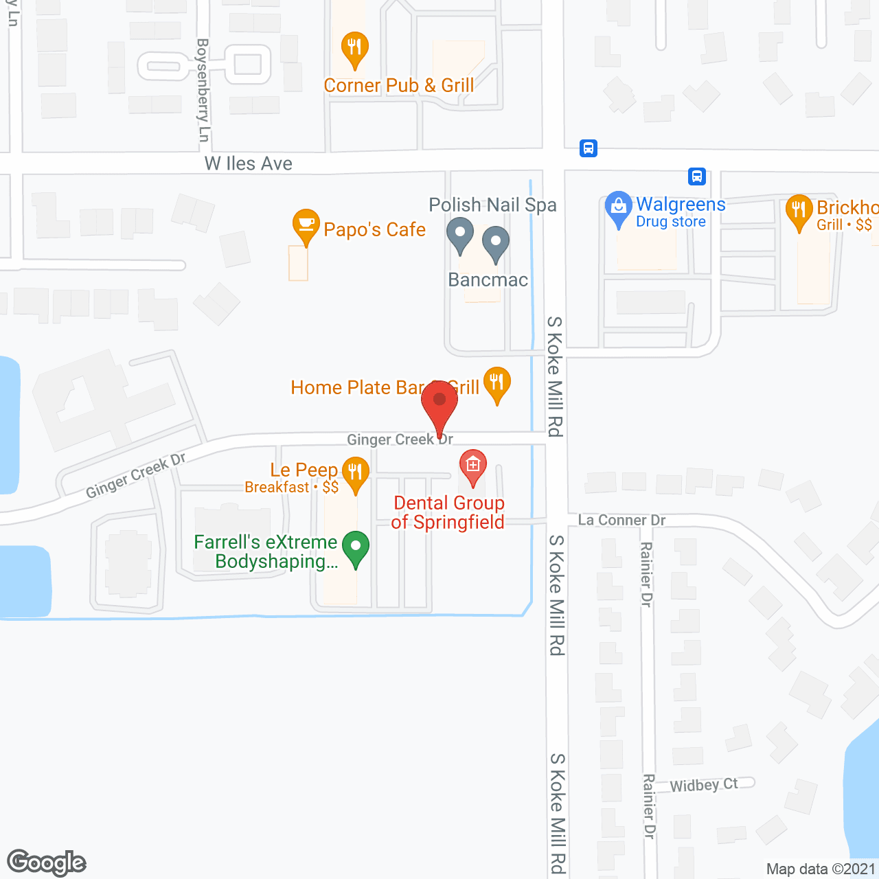 Mill Creek Alzheimer's Special Care Center in google map