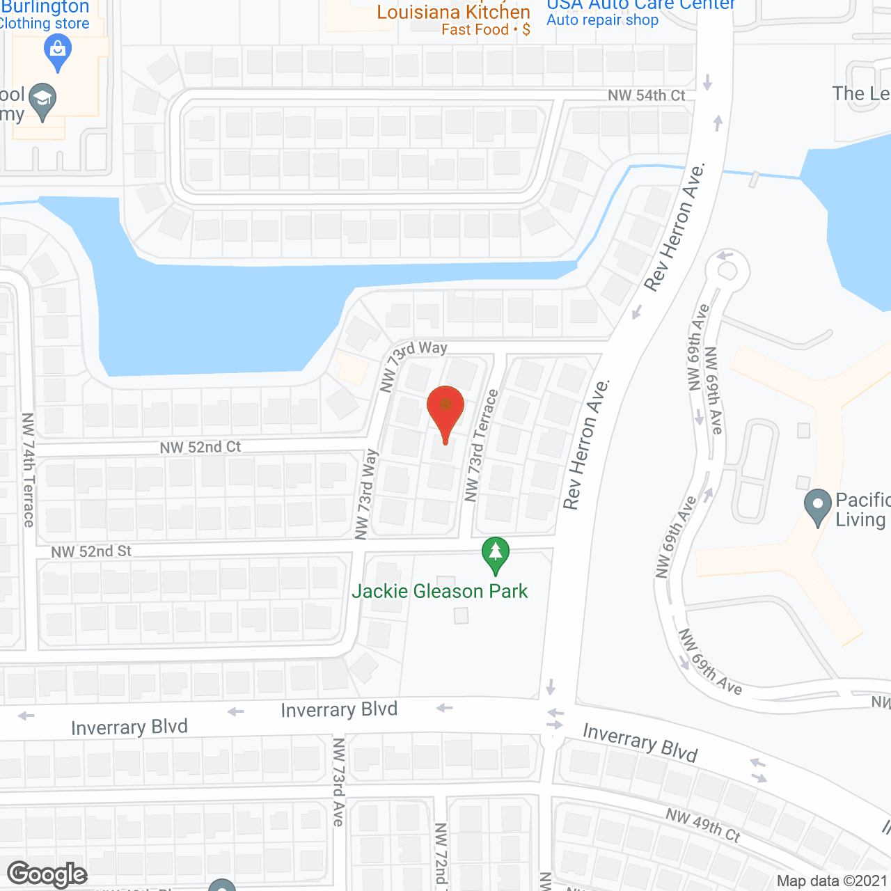 Oasis Family Resort Assisted Living Facility in google map
