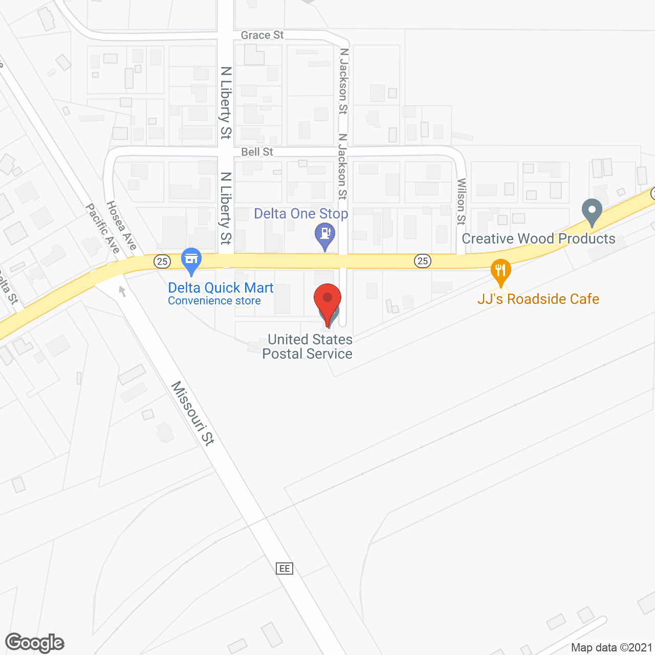 Chaffee Nursing Center in google map