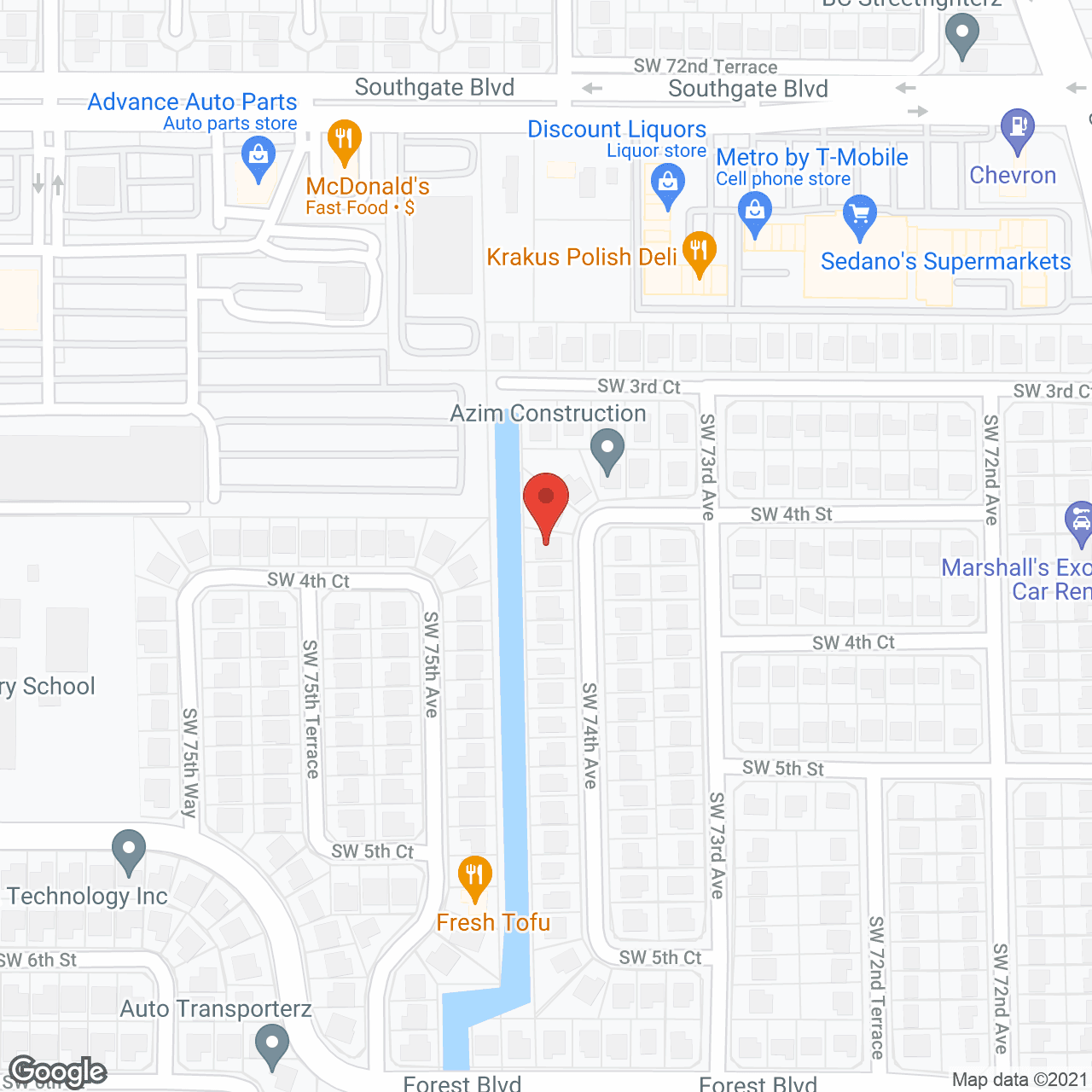 Orchid Garden Assisted Living Facility in google map