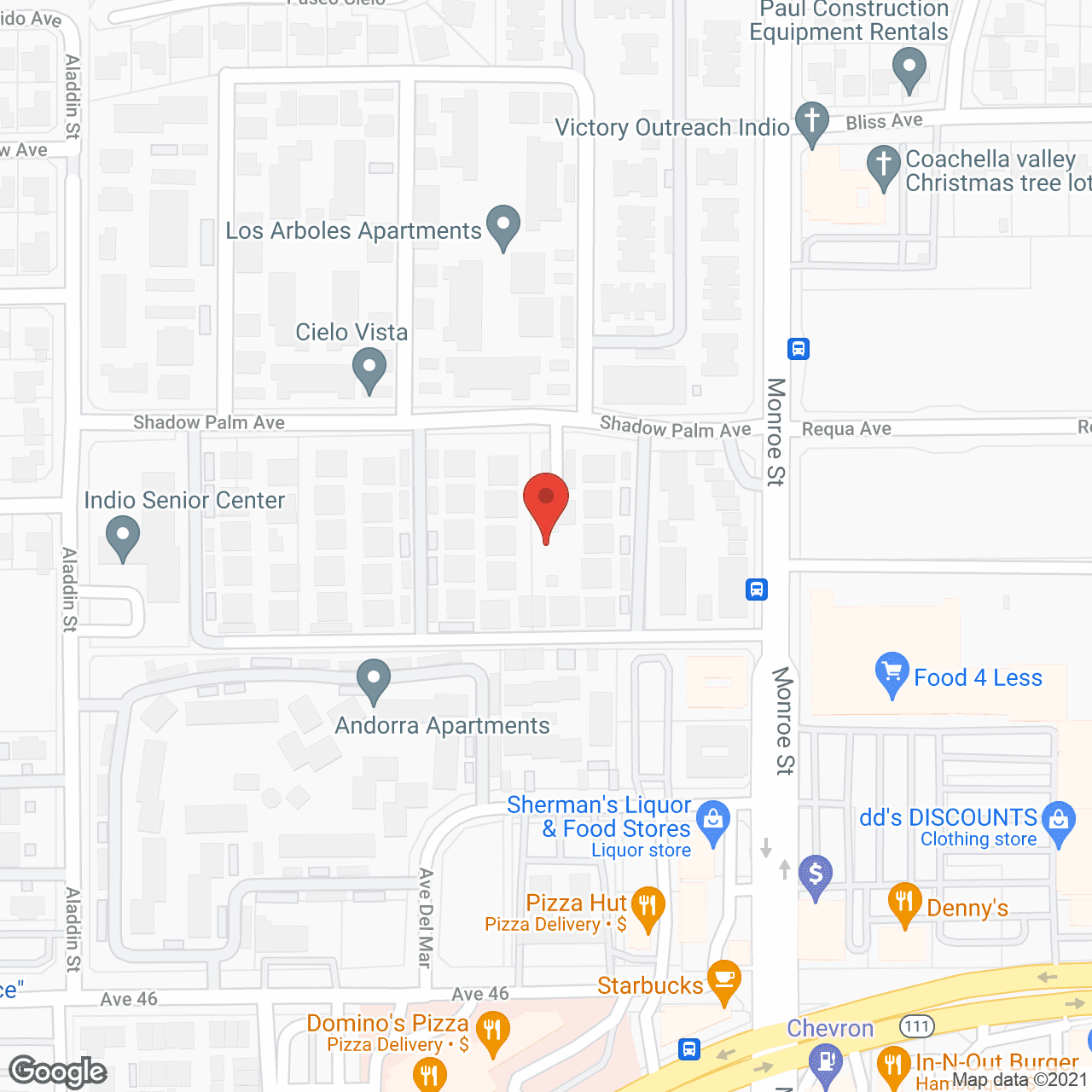 Christiansen Apartments in google map