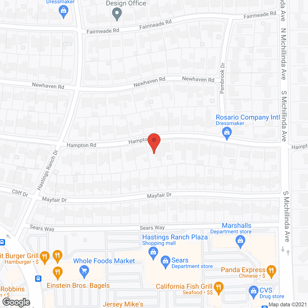 Hampton Guest Home in google map