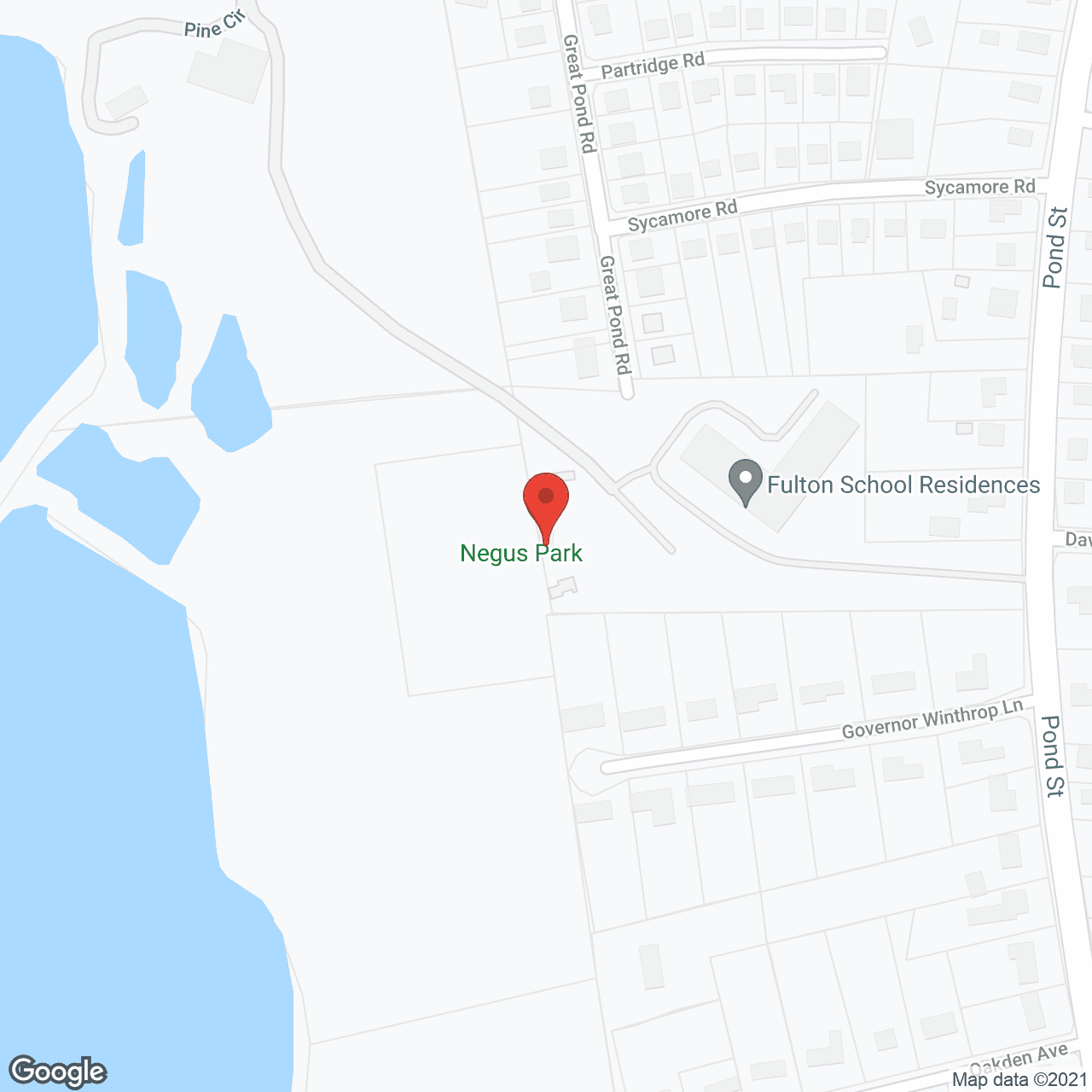 Fulton School Residences in google map