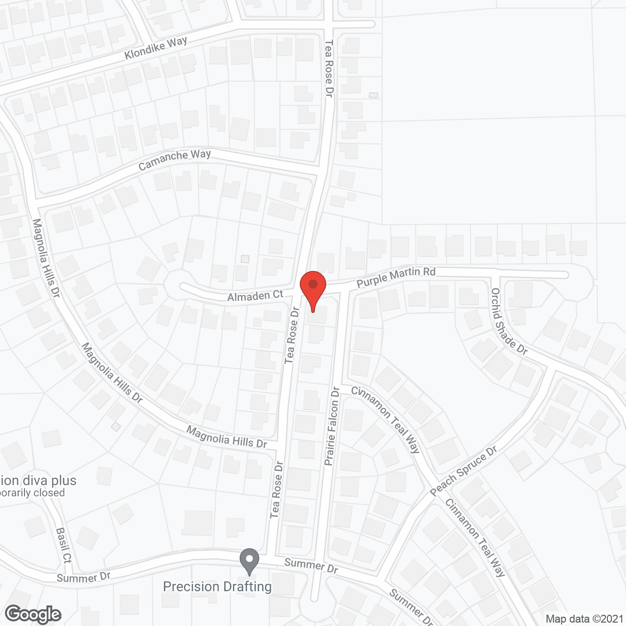 Woodridge Place in google map