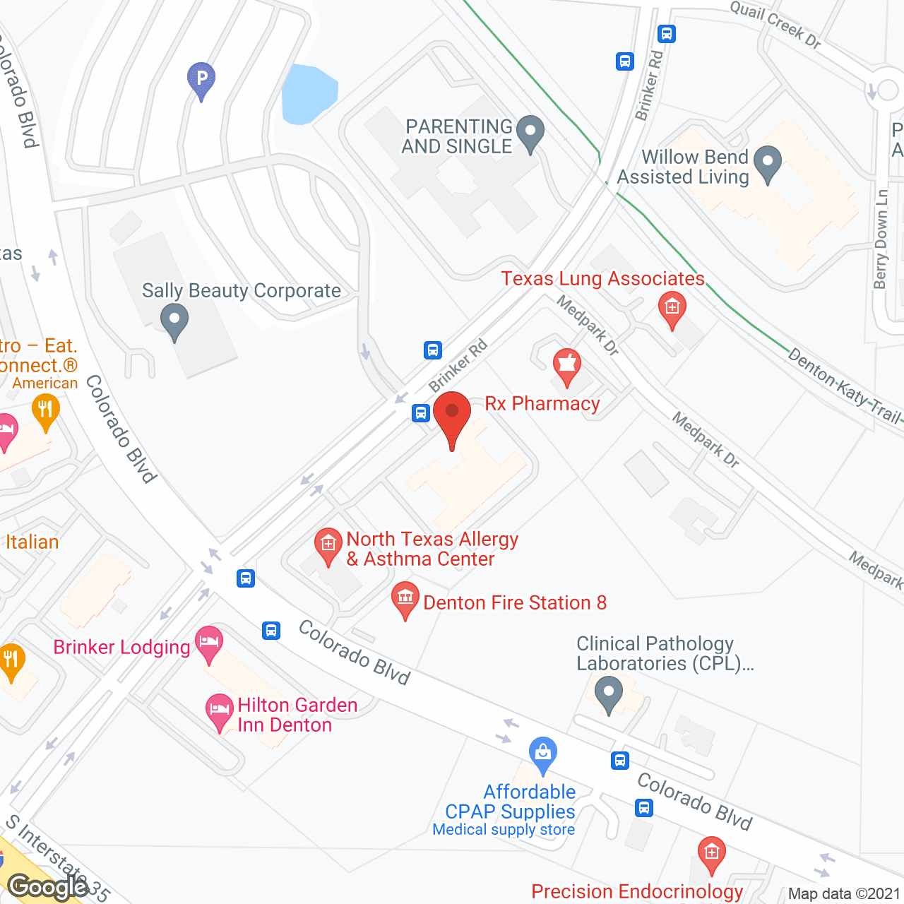 Eagle Ridge Alzheimer's Special Care Center in google map