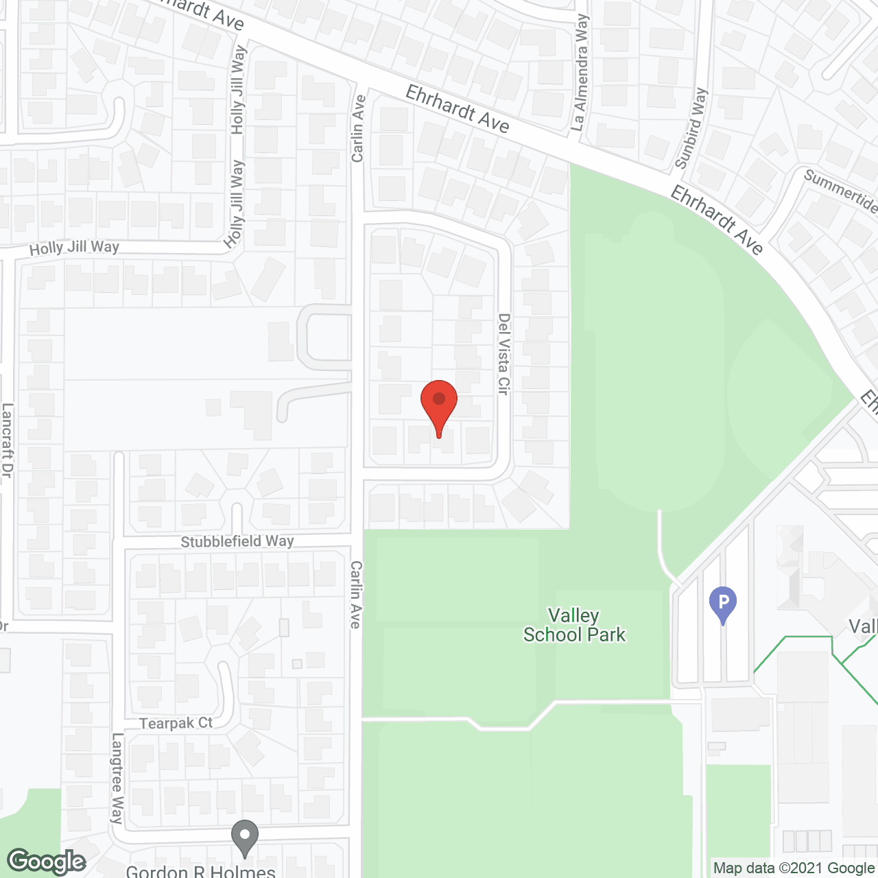 Del Vista Residential Care Home in google map