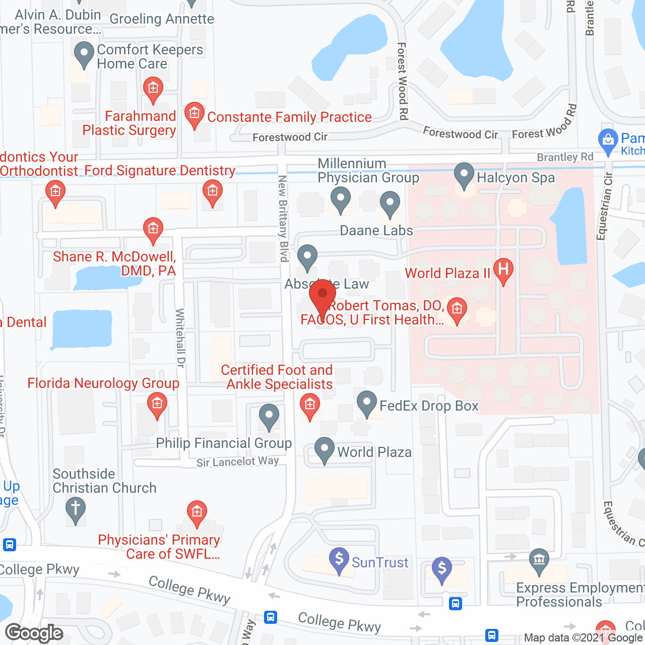 Sunbelt Home Health Care in google map