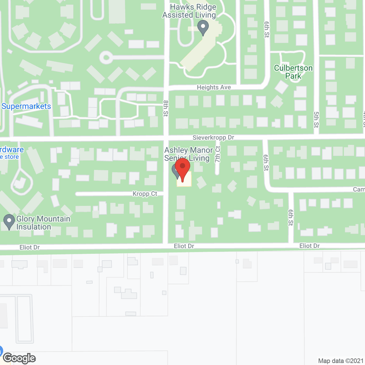 Ashley Manor - Pacific Heights in google map
