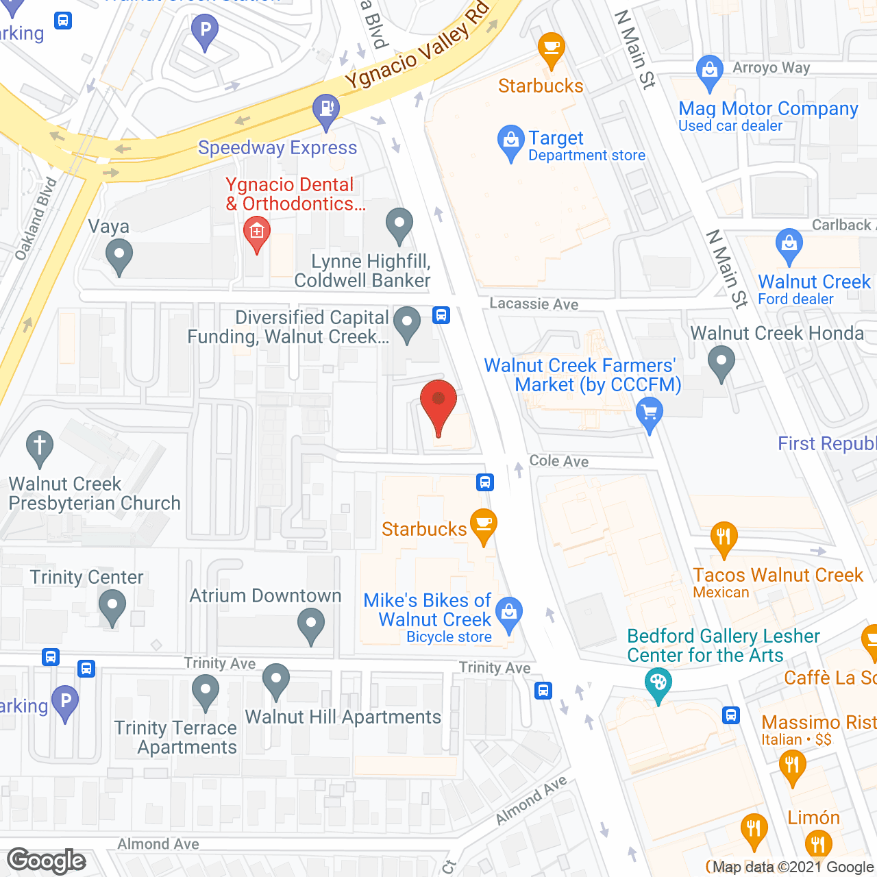 Interim Assisted Care of East Bay in google map