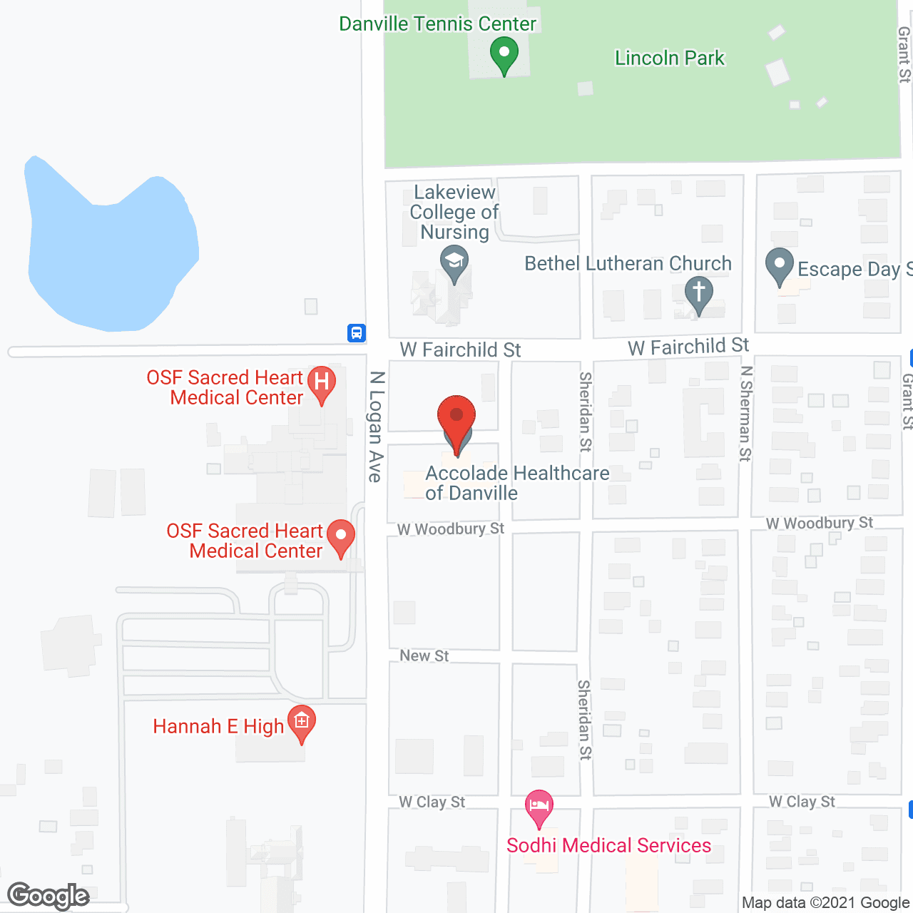 North Logan Healthcare in google map