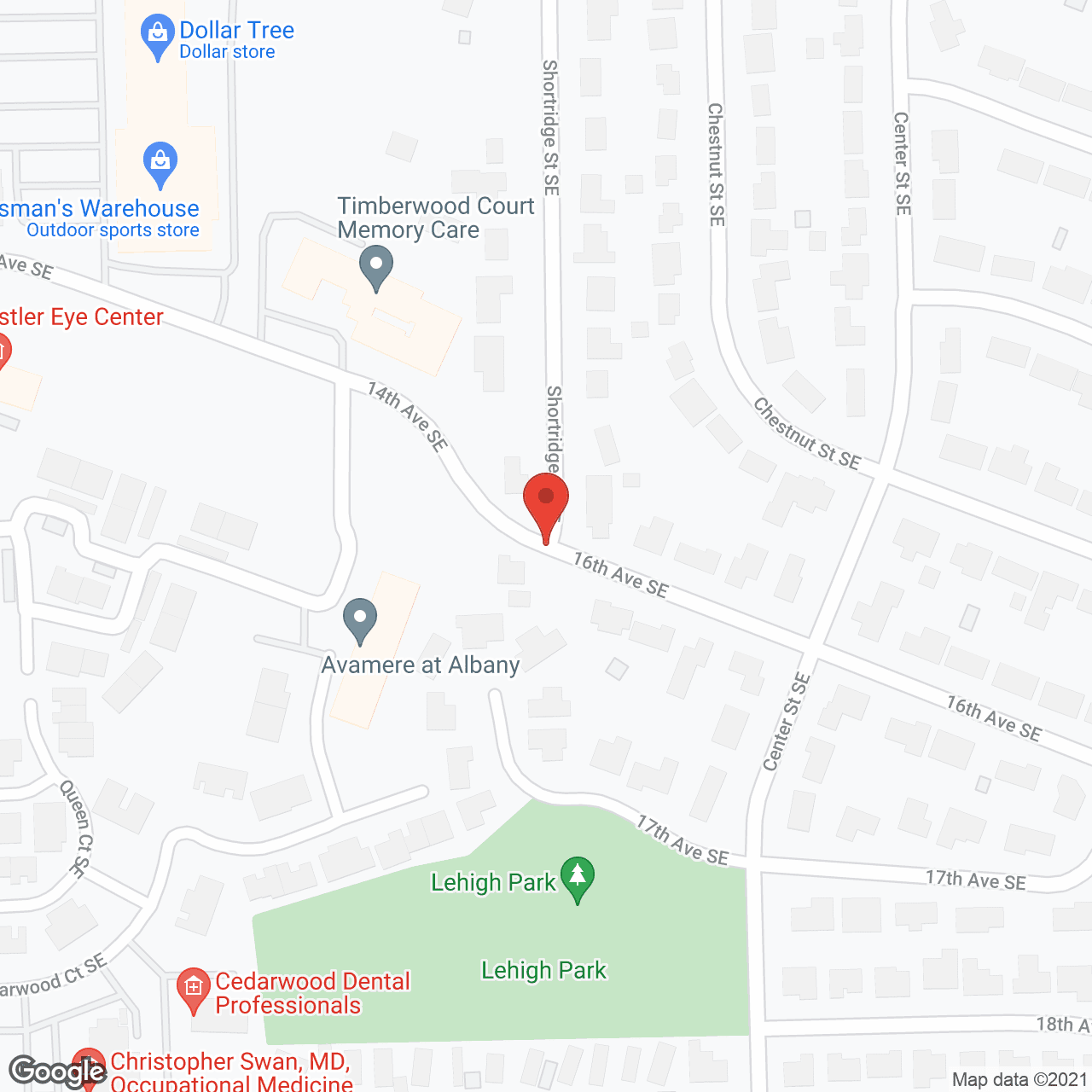 Timberwood Court Memory Care in google map