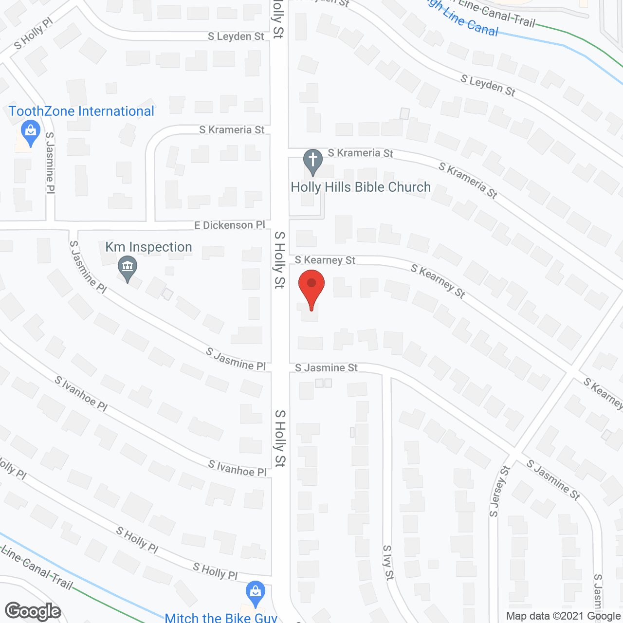 Serenity House III in google map