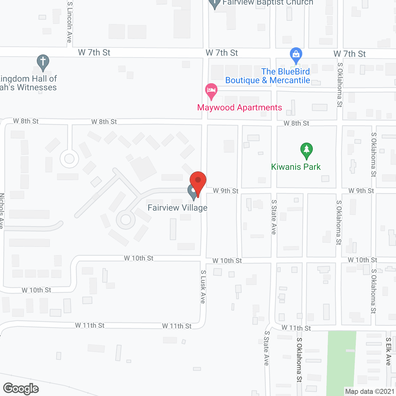 Elk City Housing Authority in google map