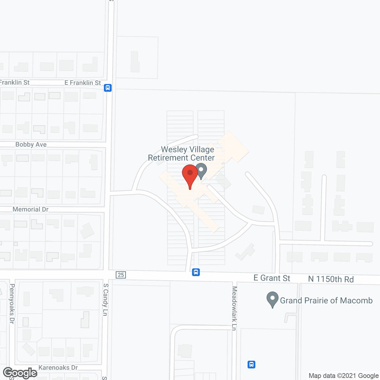 Wesley Village in google map