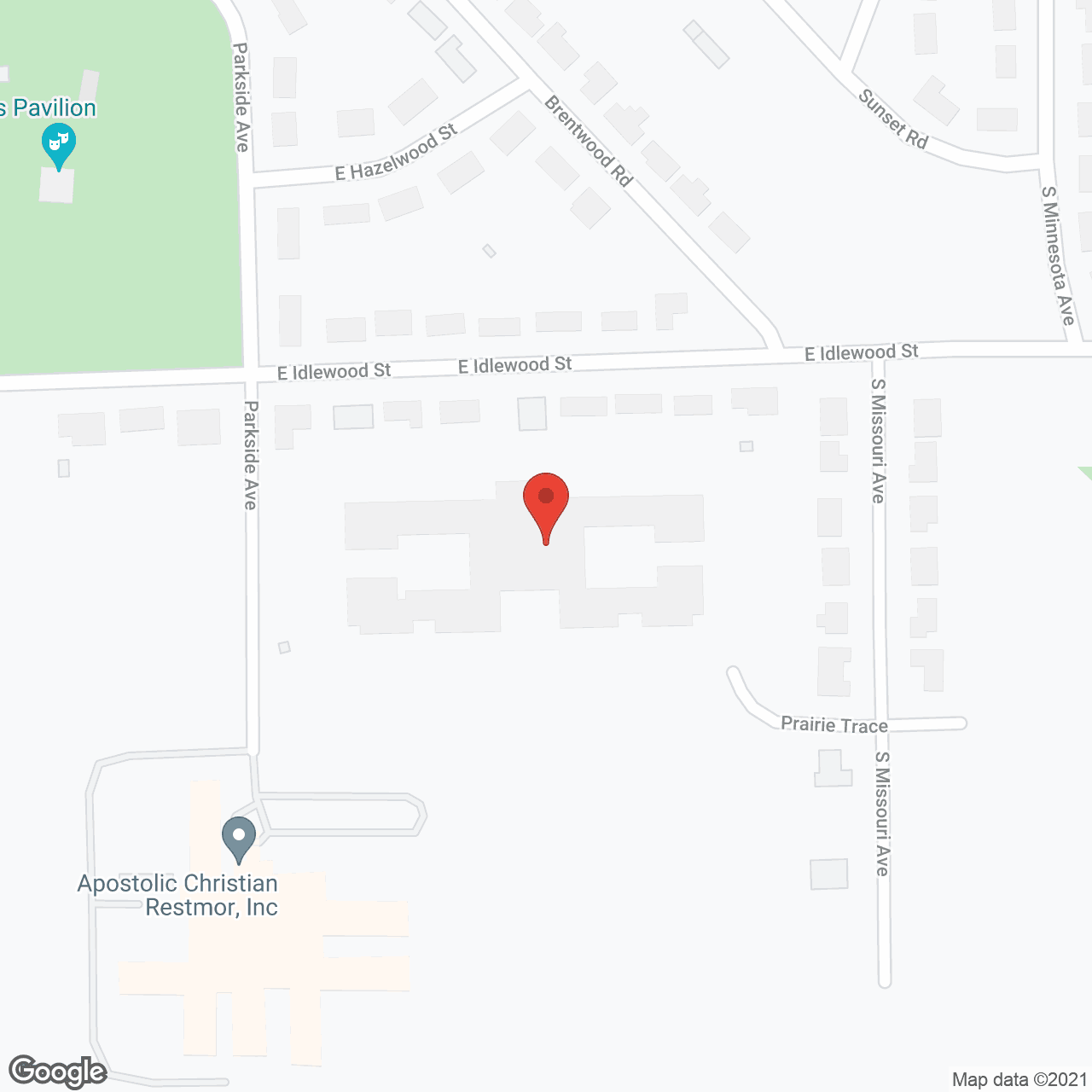 Parkside of Morton Inc in google map