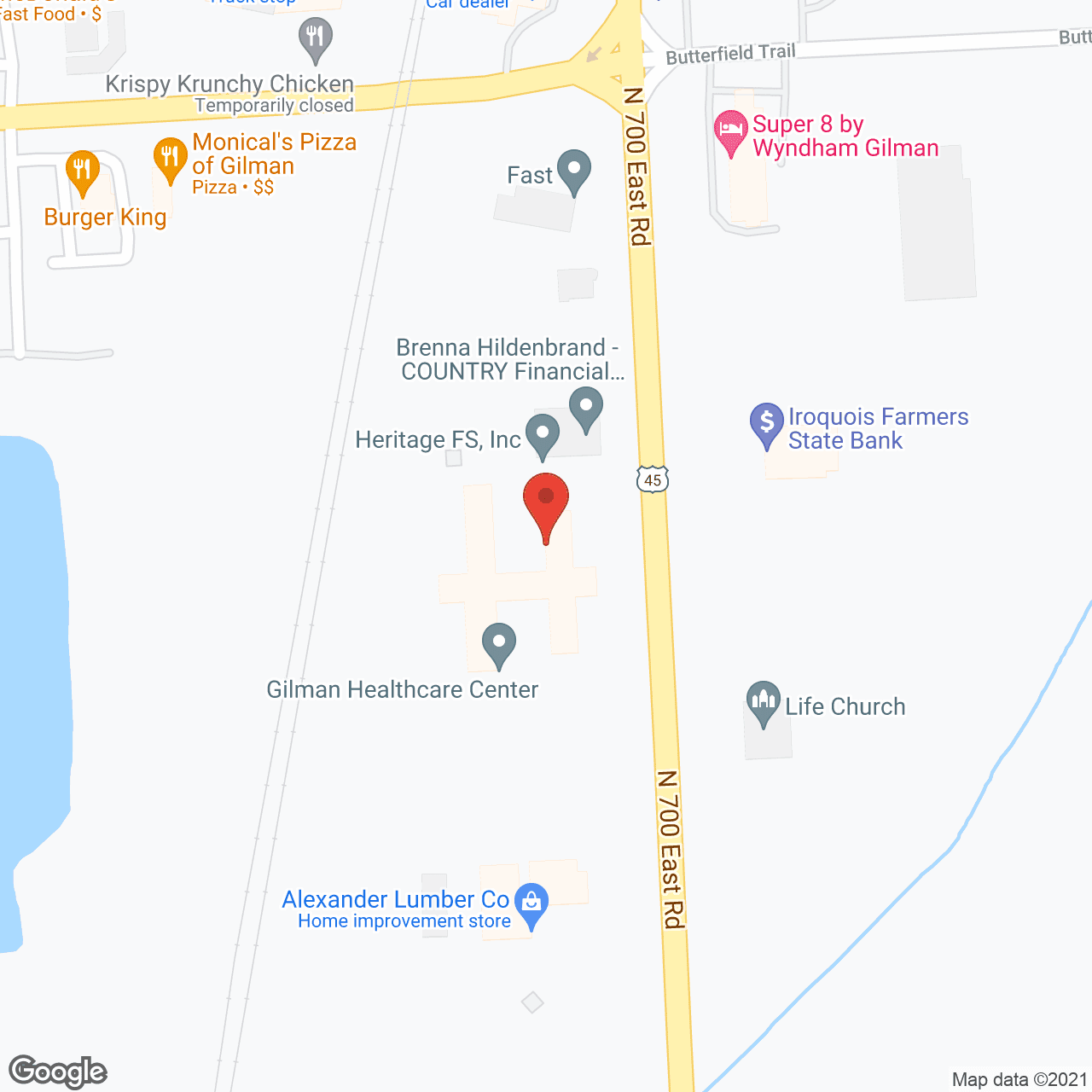 Gilman Nursing Pavilion in google map