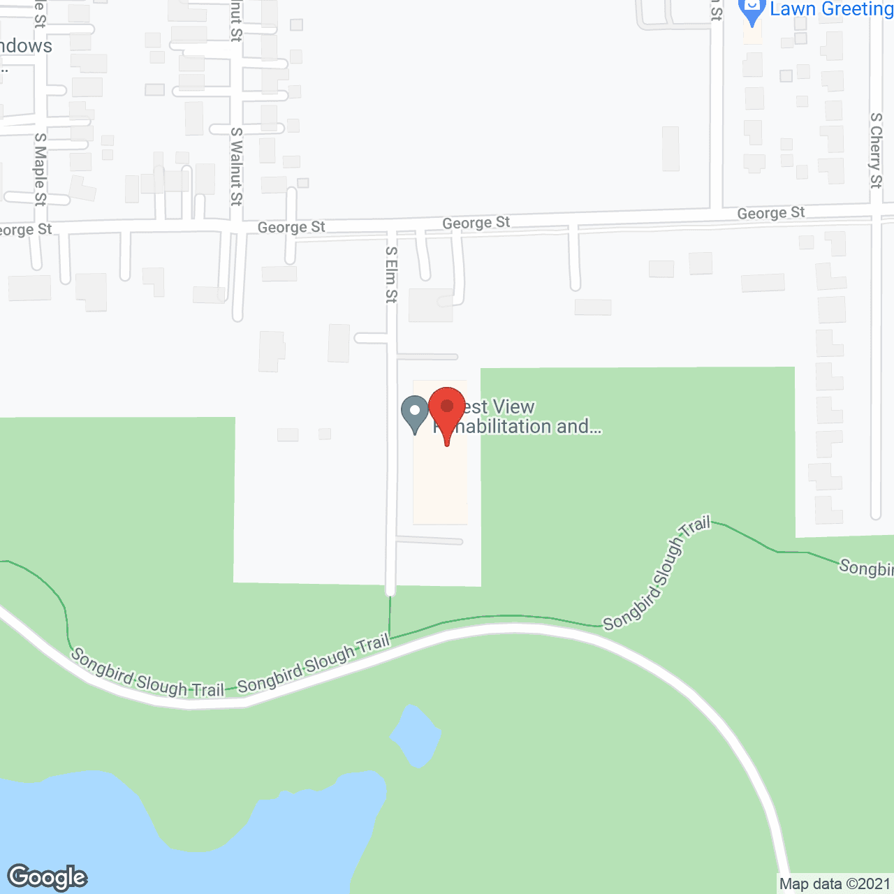 Forest View Rehab and Nursing in google map