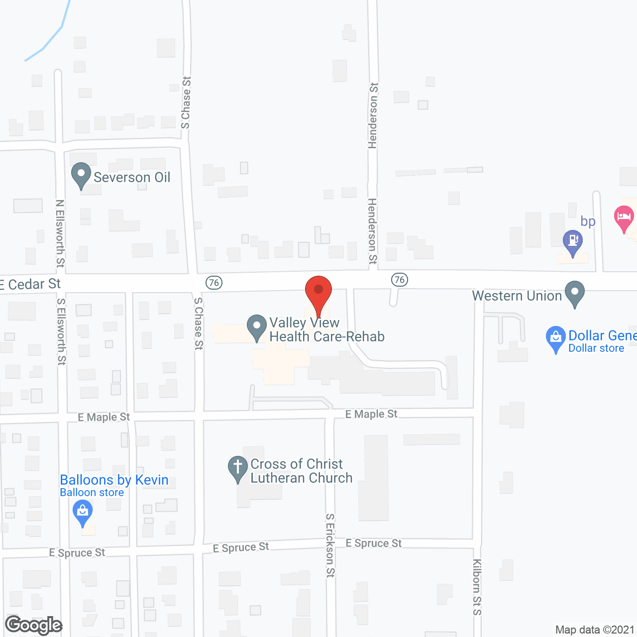 Valley View Nursing Home in google map