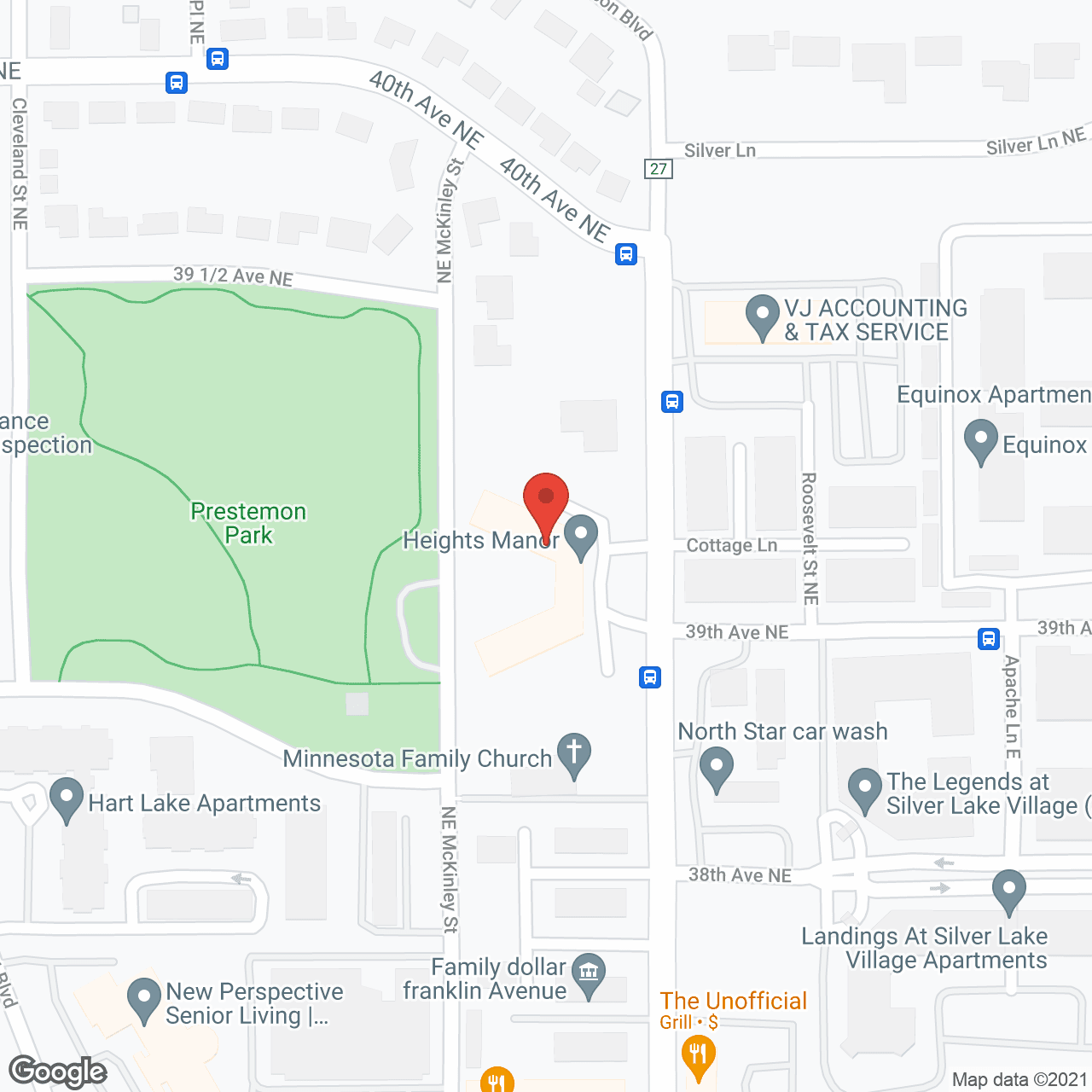 Personal Care Senior Living Columbia Heights in google map