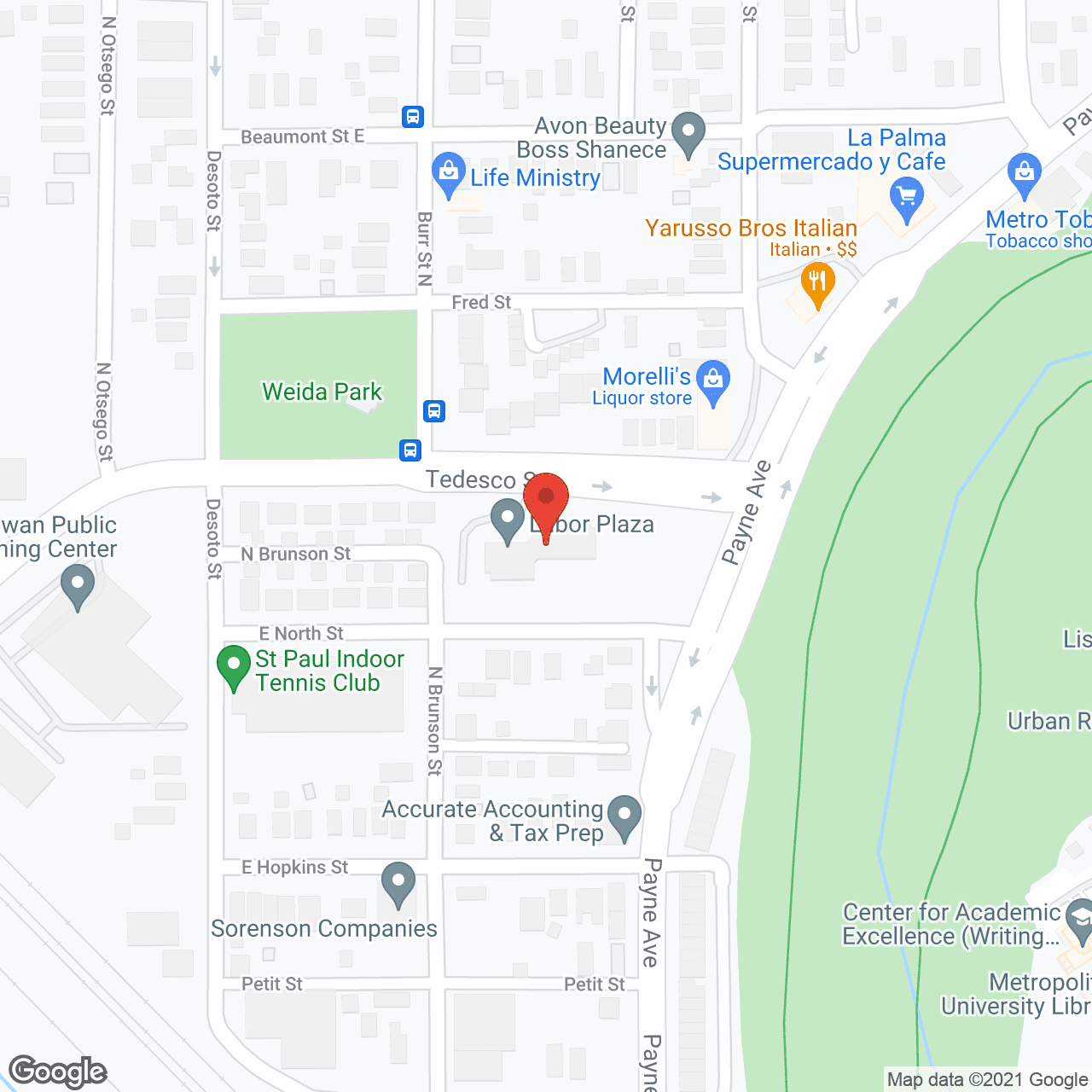 Labor Plaza Apartments in google map